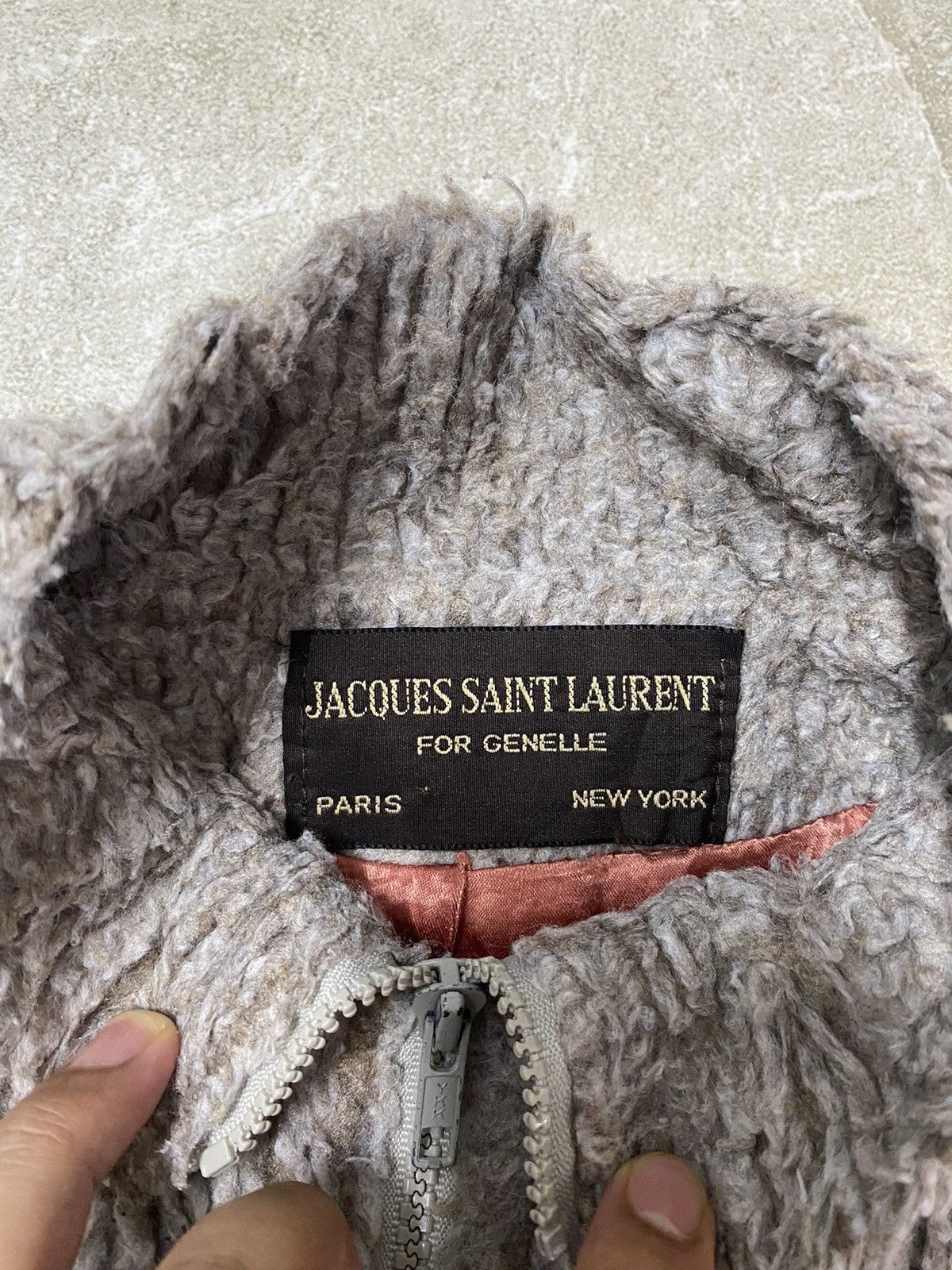 Jacques Saint Laurent × Vintage Vintage Jacques Saint Laurent zipper Jacket Size US S / EU 44-46 / 1 - 9 Thumbnail