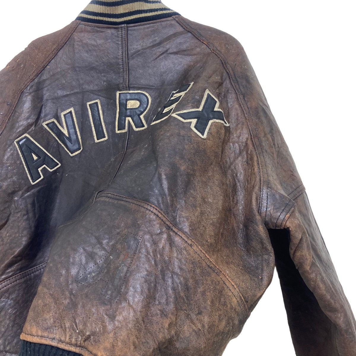 Avirex Vintage Avirex Ltd Normandy Campaign England 1942-43 Leather Size US M / EU 48-50 / 2 - 7 Thumbnail