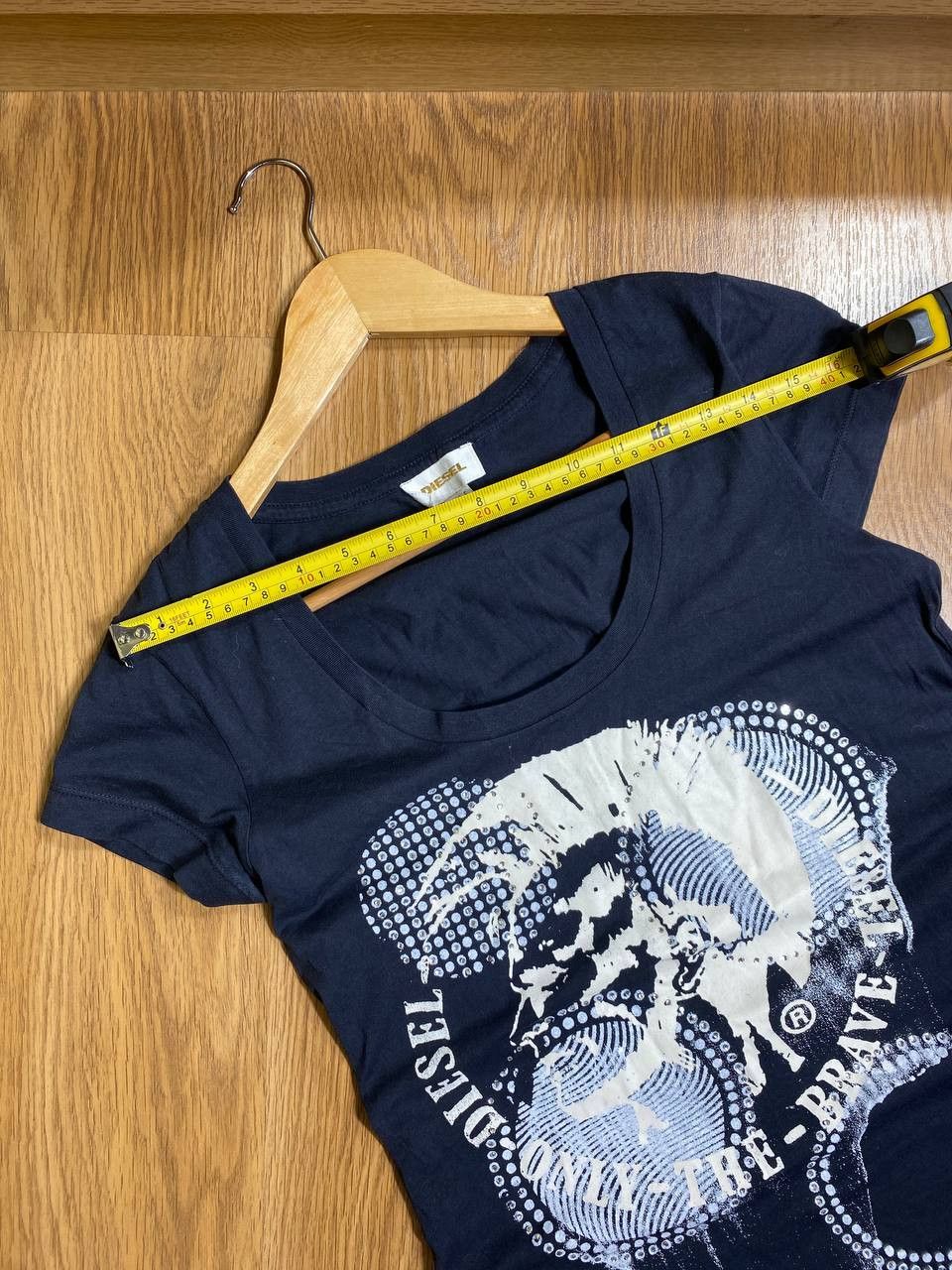 Diesel × Vintage Vintage Y2K Diesel Punch Big Logo T-shirt Size US S / EU 44-46 / 1 - 11 Thumbnail