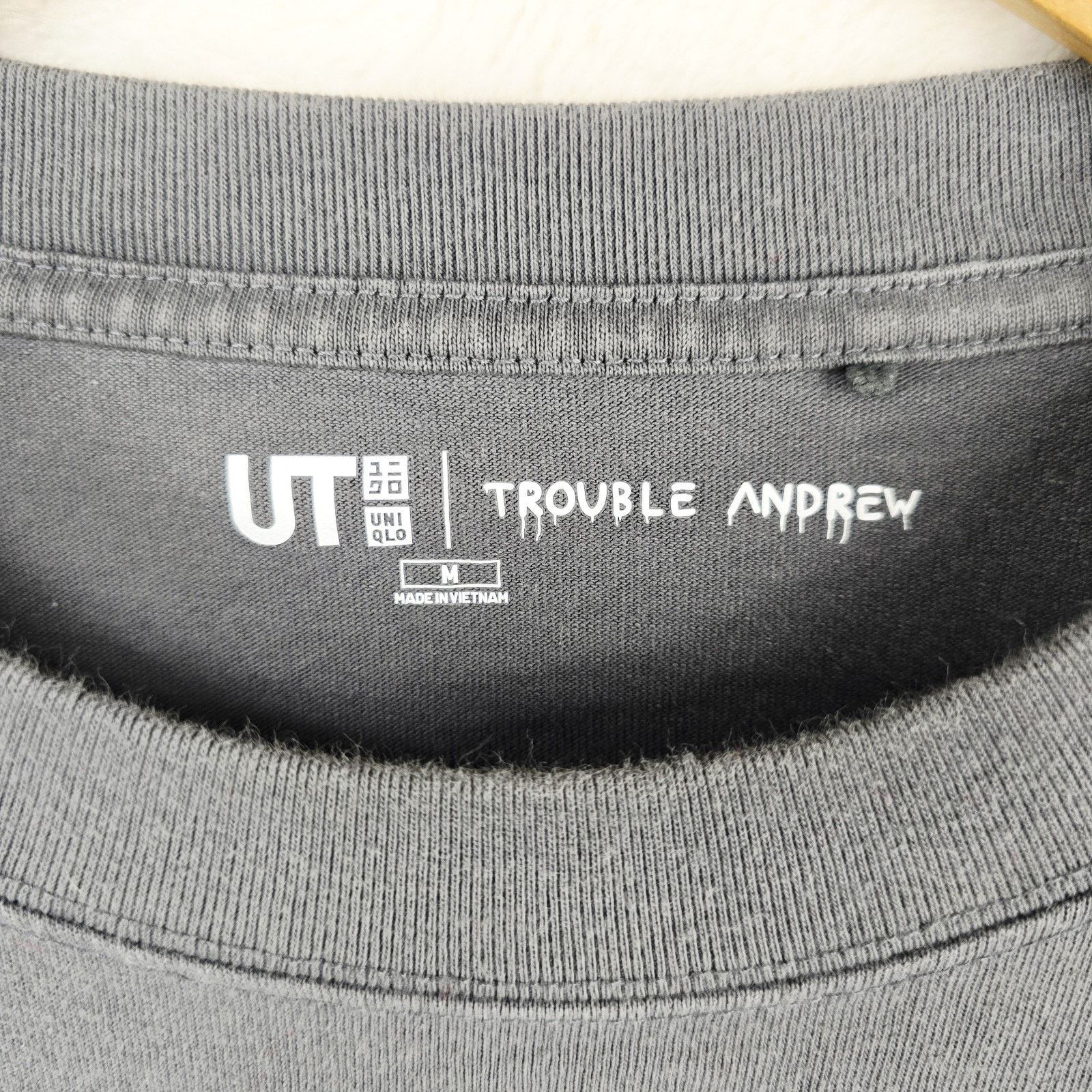 Uniqlo Trevor Andrew Uniqlo Shirt Mens Medium Gray Art & Chaos Size US M / EU 48-50 / 2 - 5 Thumbnail