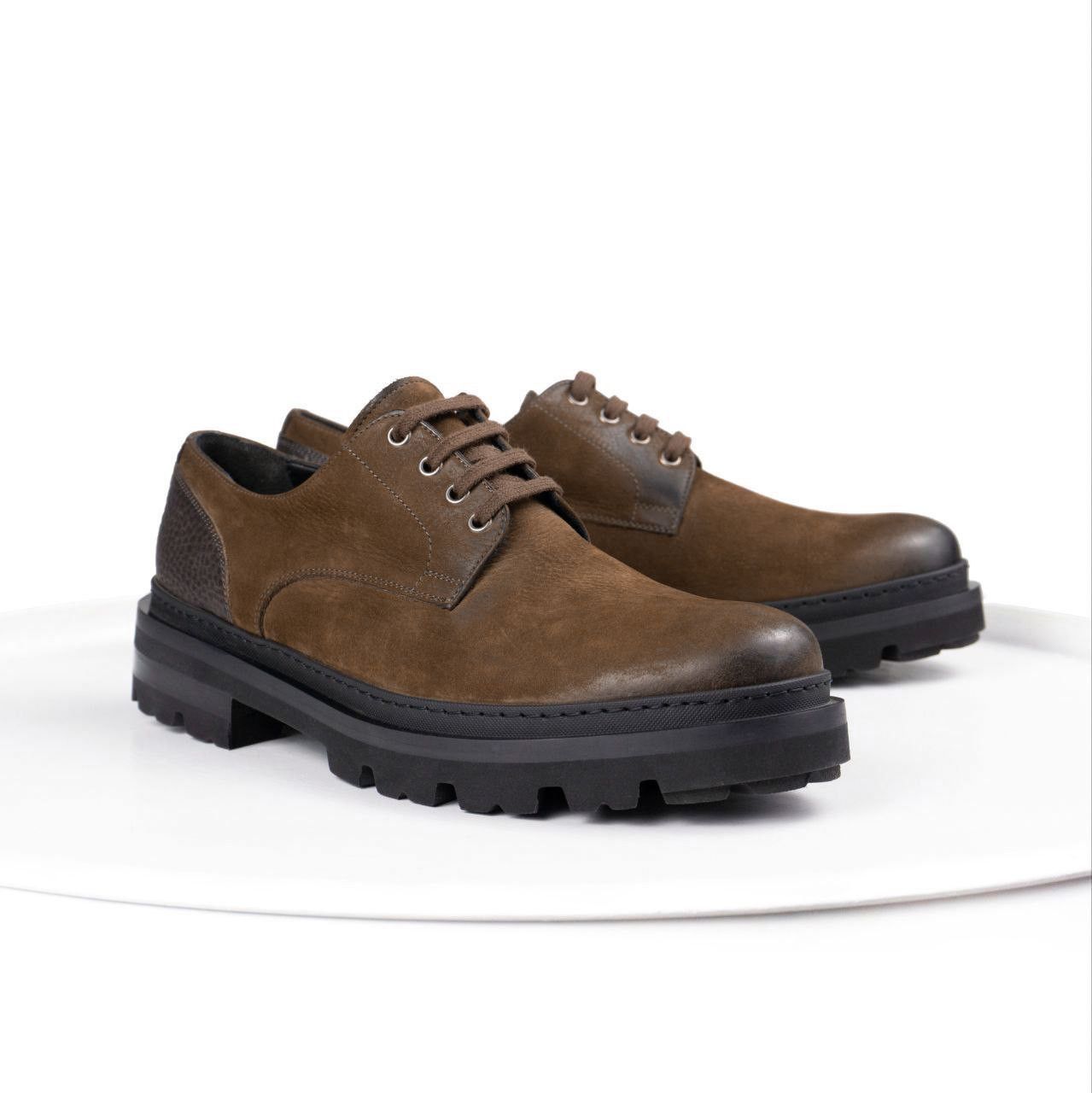 Other Italian nubuck half boots GIANFRANCO BUTTERI Size US 11.5 / EU 44-45 - 5 Thumbnail