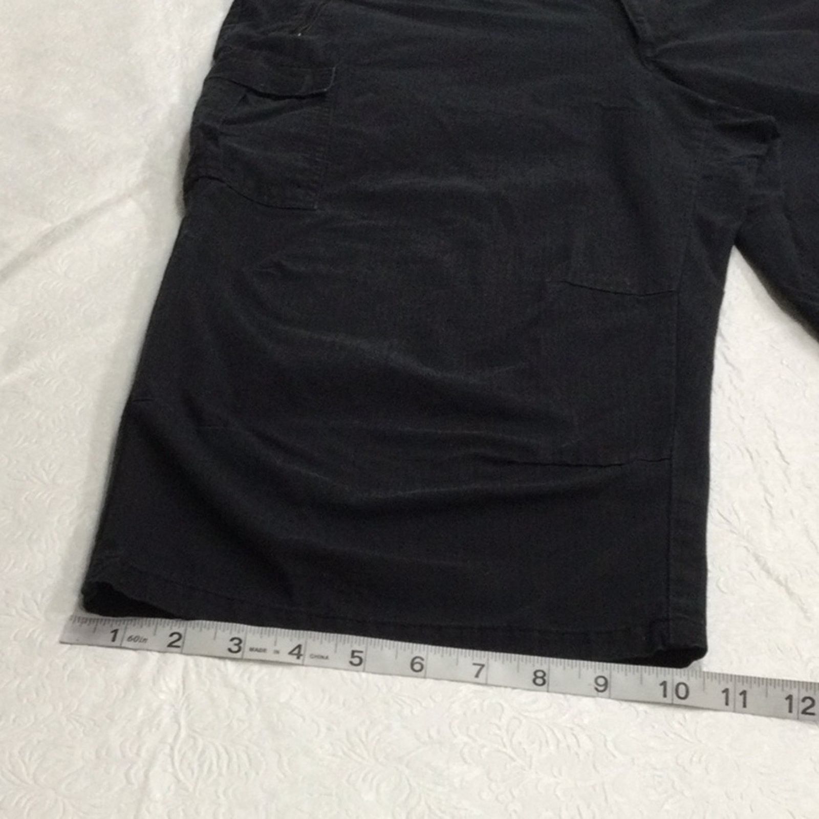 Other Fashion Bug Black Front Zipper Pockets Capri Pant Size 16 Size 38" / US 16 / IT 52 - 14 Thumbnail