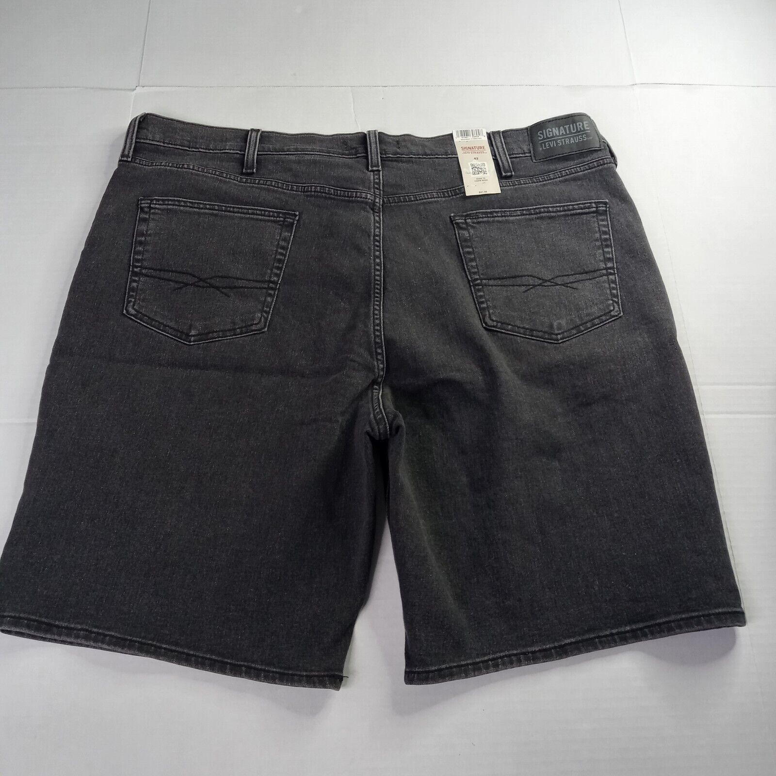 Levi's Signature Levi Strauss Classic Denim Shorts Men's 42 Black Size US 42 / EU 58 - 6 Thumbnail