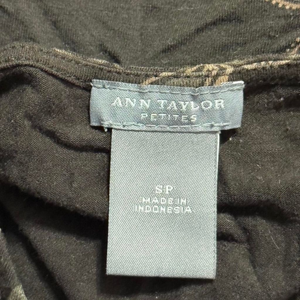 Ann Taylor Y2K Fairy Boho whimsigoth Babydoll Brown floral top Size S / US 4 / IT 40 - 8 Thumbnail