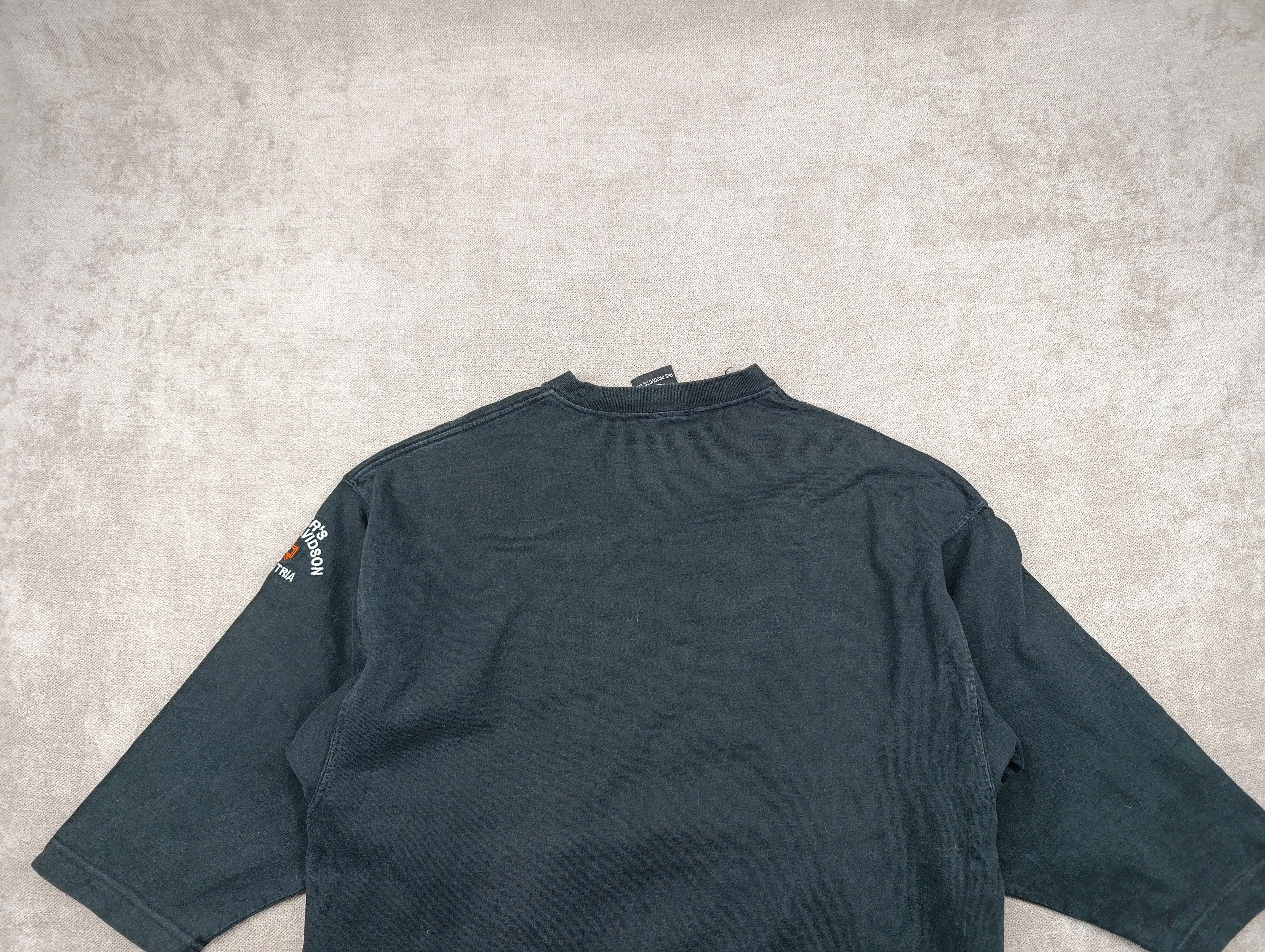 Harley Davidson Vintage Harley-Davidson 3/4 Sleeve Shirt Fade Fischer’s Size US L / EU 52-54 / 3 - 18 Thumbnail