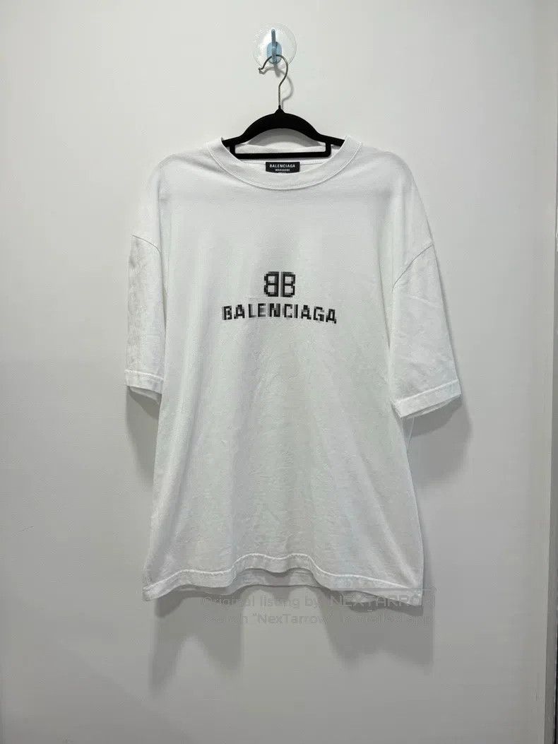 Balenciaga Balenciaga Faded Letter Short Sleeve, Size XXS Size US XXS / EU 40 - 1 Thumbnail