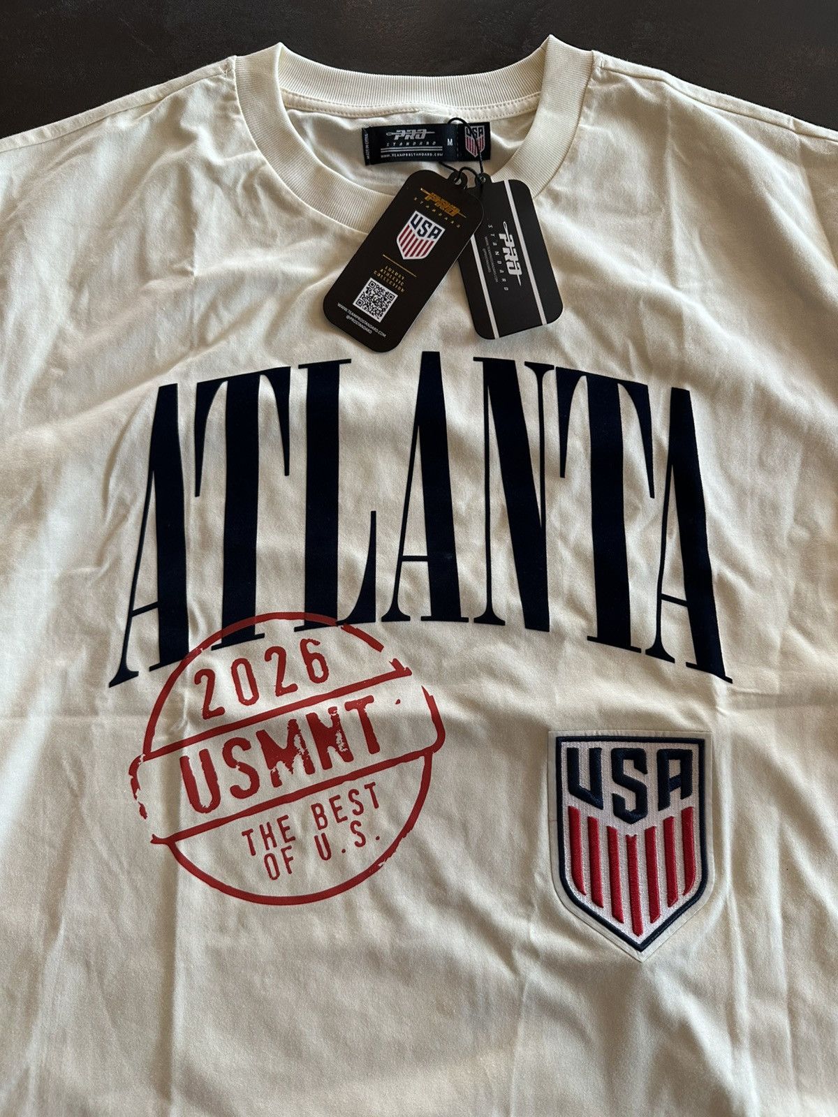 Pro Player FIFA WORLD CUP Atlanta Tee Exclusive Sz Medium - $120 Size US M / EU 48-50 / 2 - 2 Thumbnail