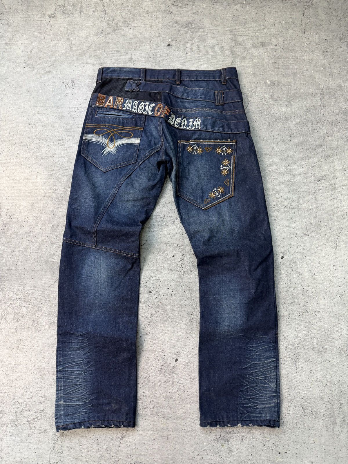 Japanese Brand Vintage Japanese Style KosmoLupo Y2K jeans Size US 33 - 2 Thumbnail