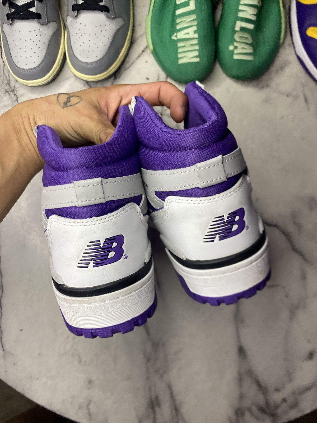 New Balance New balance high purple Size US 9.5 / EU 42-43 - 4 Thumbnail