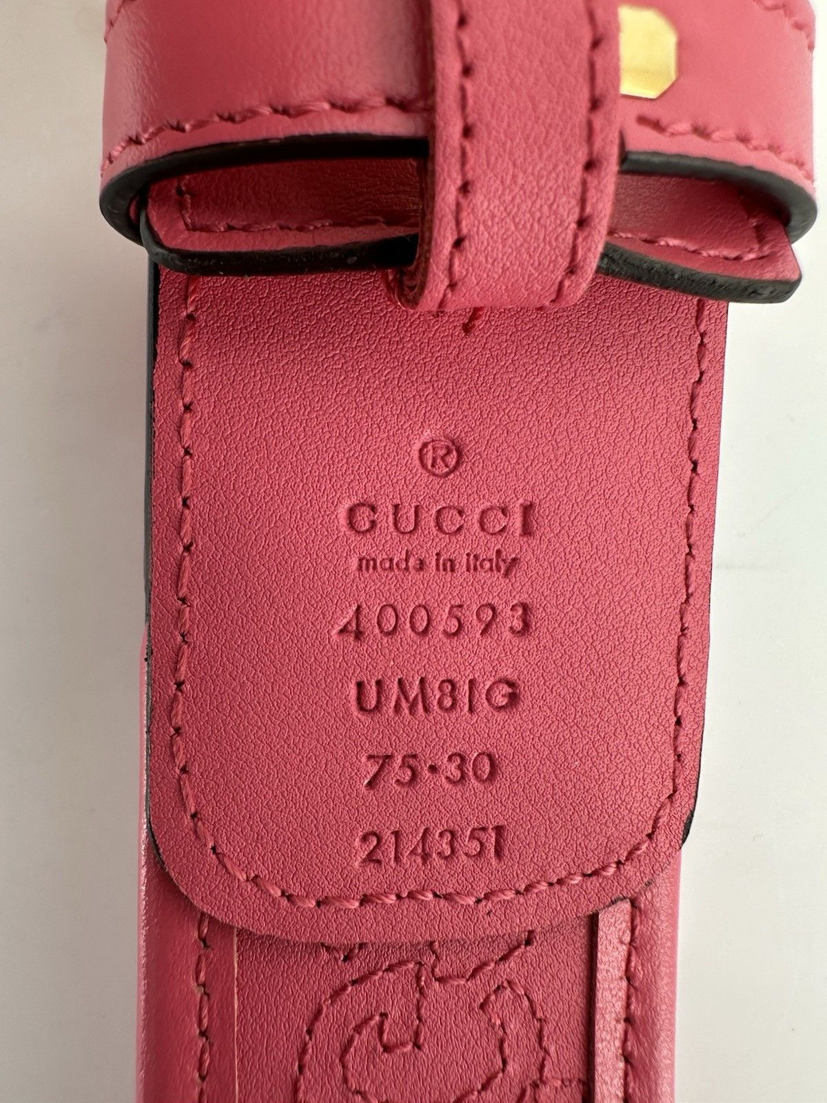 Gucci New Gucci Belt Size-75cm Size ONE SIZE - 5 Thumbnail