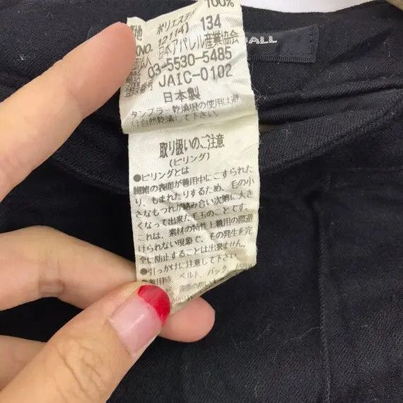 Japanese Brand Vtg JOLI & GRONDALL JAPAN Black Minimalist Casual Pant Size 30" / US 8 / IT 44 - 4 Thumbnail