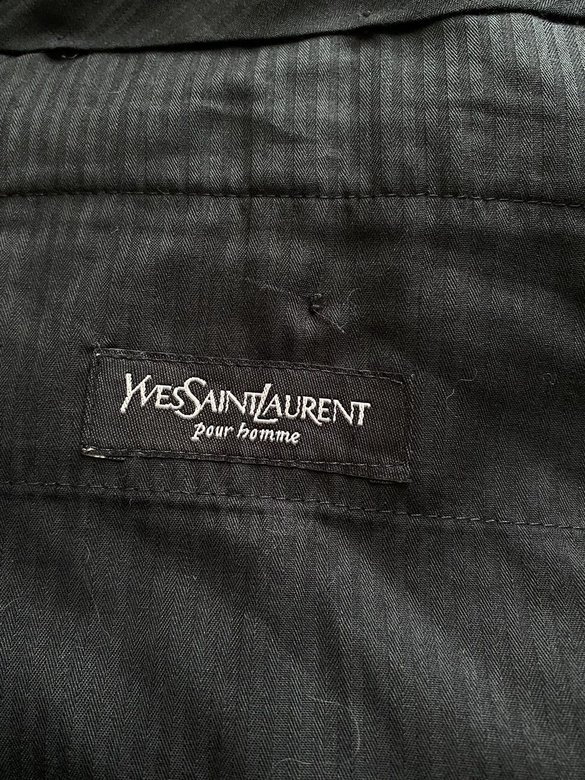 Yves Saint Laurent YVES SAINT LAURENT YSL Men Black Formal Trousers Pants Size US 37 - 17 Thumbnail