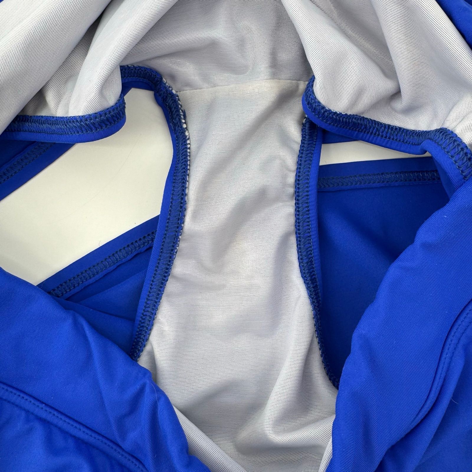 Lands' End Lands’ End Royal Blue Swim Skort Built-In Brief Size 12 Size 34" / US 12 / IT 48 - 7 Thumbnail