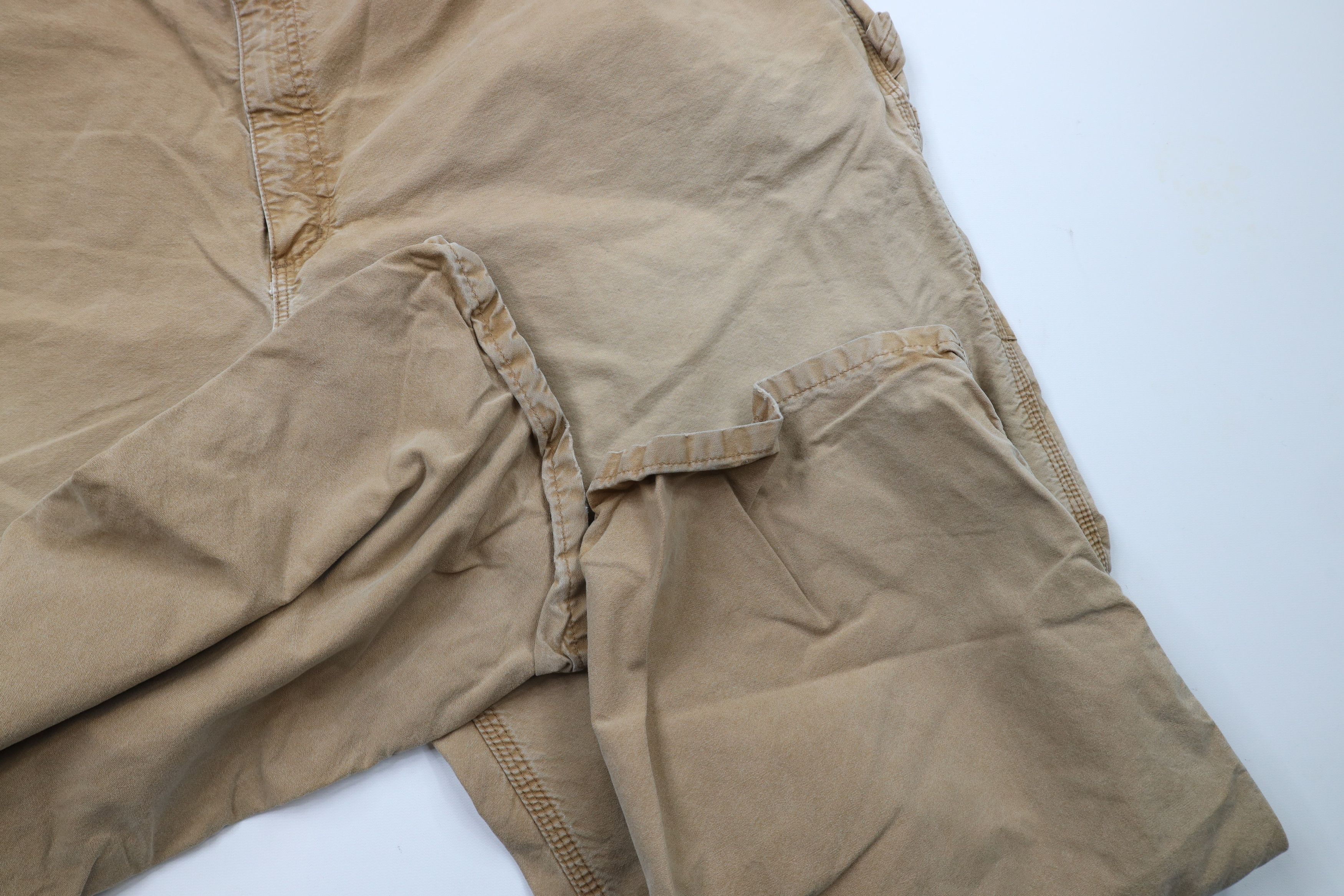 Carhartt × Vintage Vintage Carhartt Out Wide Leg Dungaree Pants Duck Brown Size US 44 / EU 60 - 8 Thumbnail