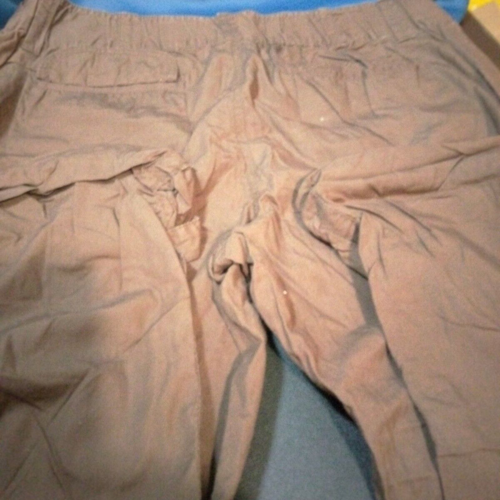 Other Motherhood Brown Pants Size M With Button With Belt Loops Size 32" / US 10 / IT 46 - 6 Thumbnail
