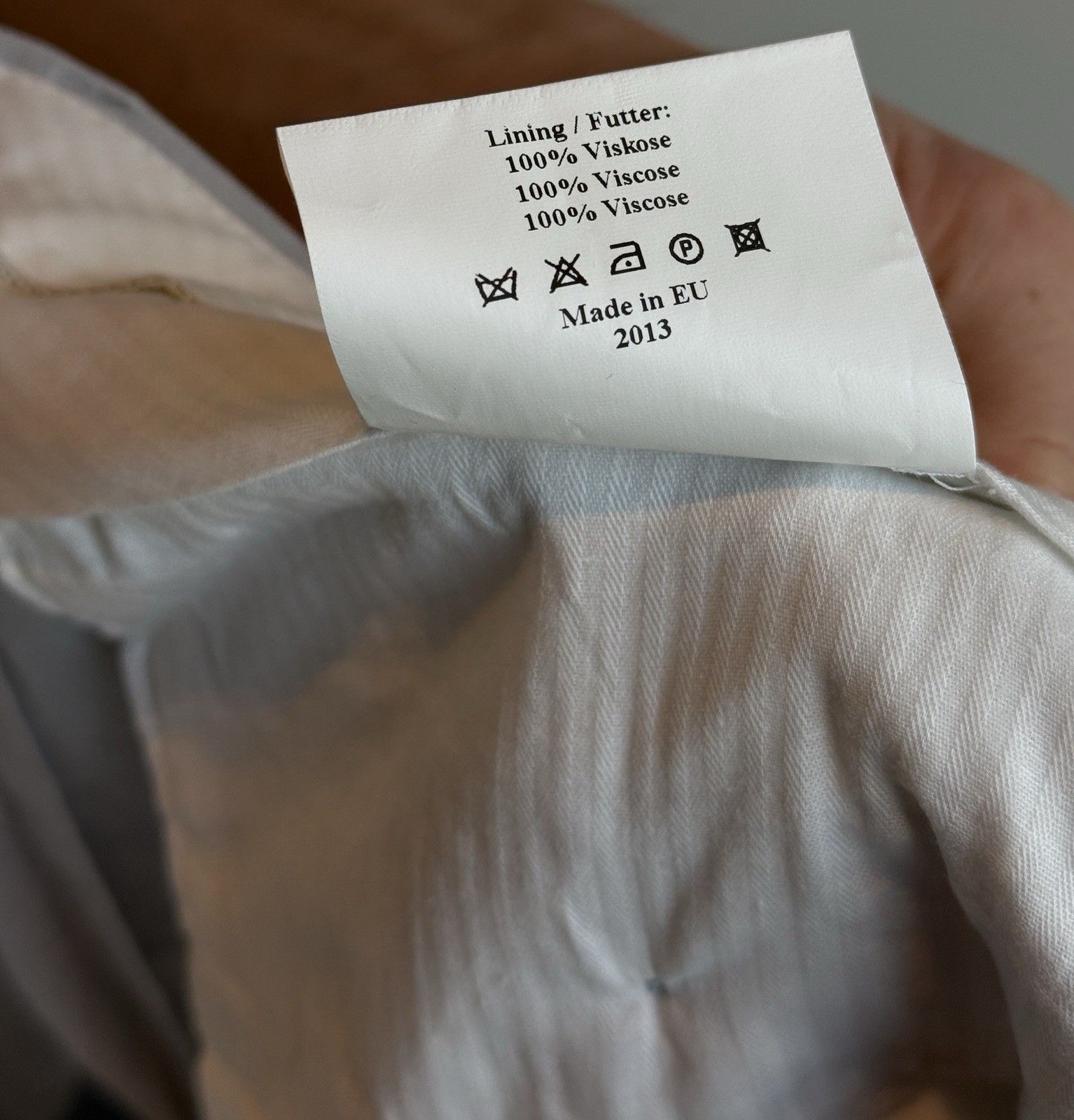 Holland & Sherry Holland & Sherry Men's Linen Trousers Dress Pants size EU-52 Size US 36 / EU 52 - 8 Thumbnail
