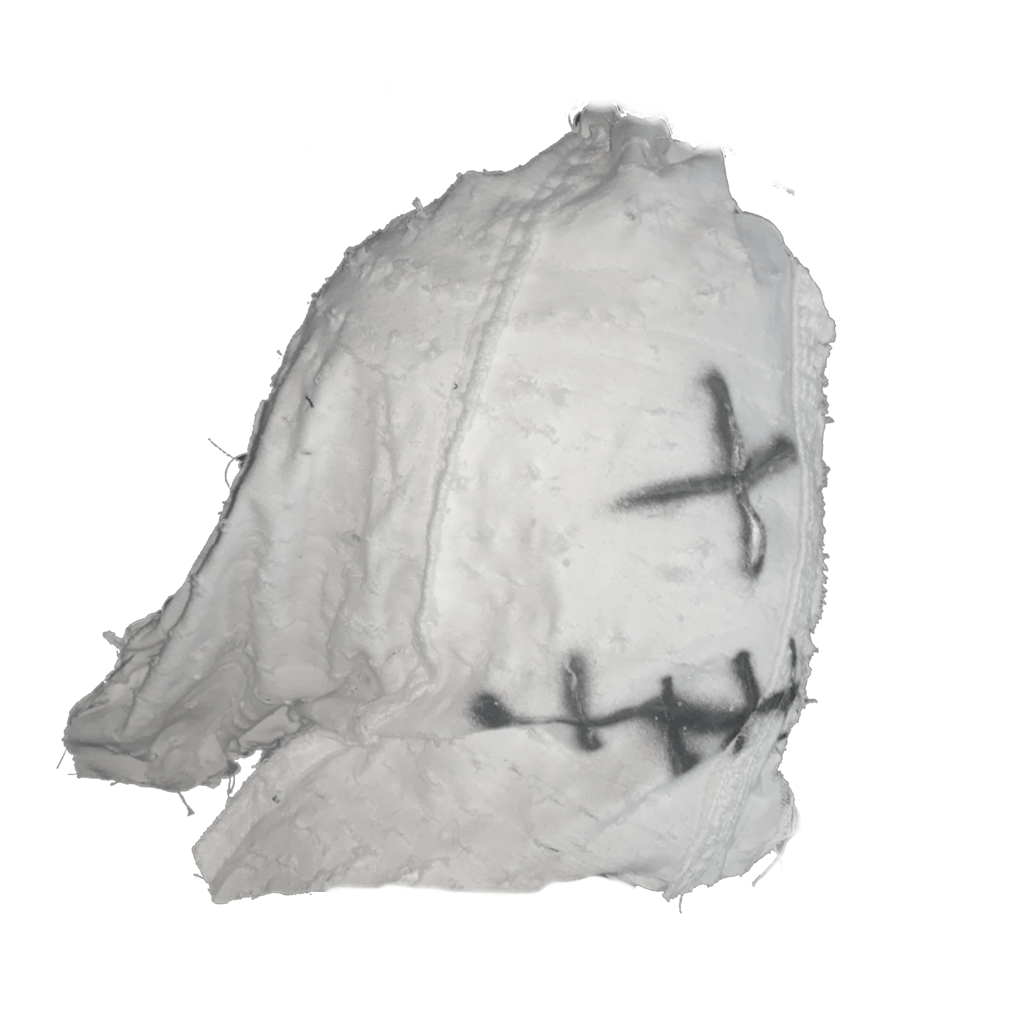 GOTHBOICLIQUE × Youths In Balaclava 1OF1 Distressed PHANTOM Balaclava Size ONE SIZE - 4 Thumbnail