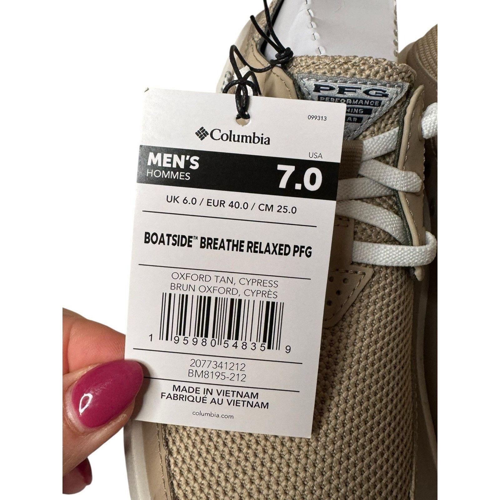 Columbia Columbia NEW PFG Boatside Shoes Neutral Tan Lightweight Size US 7 / EU 40 - 6 Thumbnail