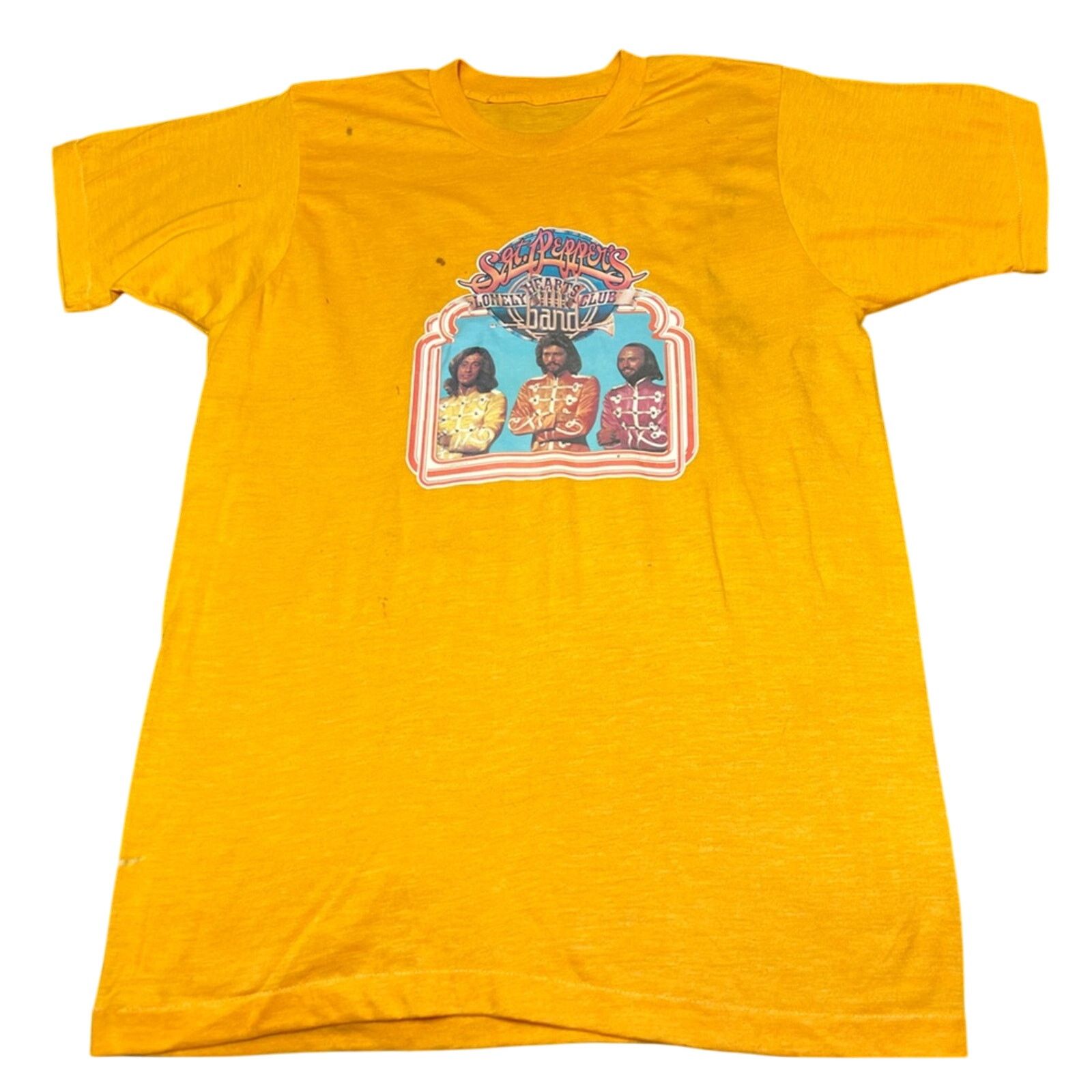 Band Tees VTG 70s BEE GEES Sgt. Peppers Lonely Hearts Club Band Shirt Size US M / EU 48-50 / 2 - 1 Thumbnail