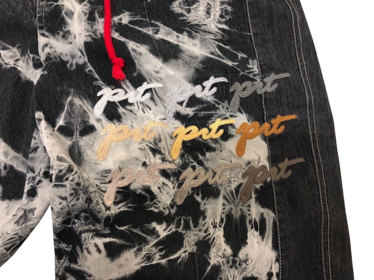 Japanese Brand × Vintage 🇯🇵 PARTO D.I.V BAGGY WIDE LEG ACIDWASH EMBROIDERED STATEMENT Size US 35 - 7 Thumbnail