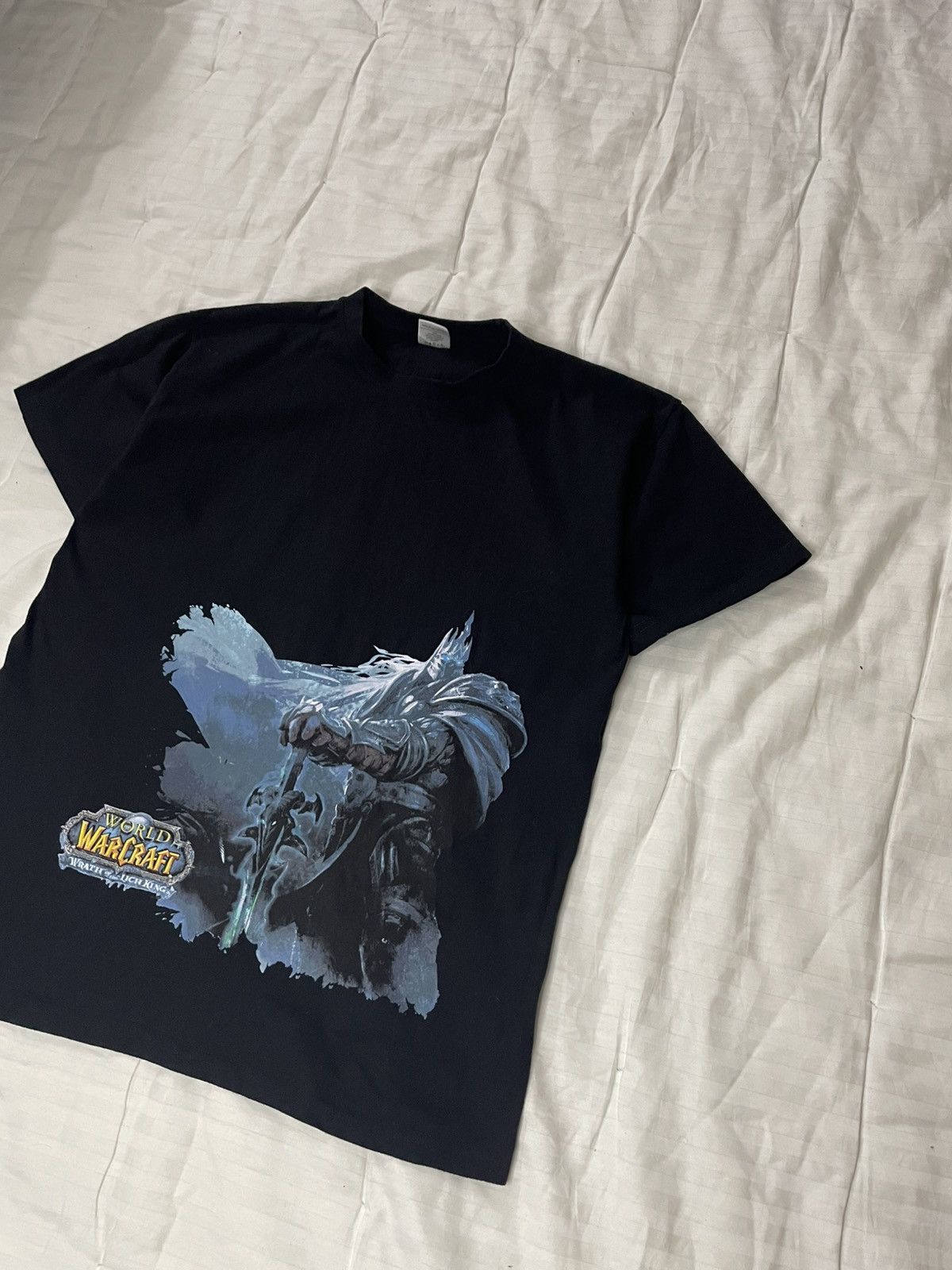 The Game Vintage Rare World WarCraft Wrath of the Lich King Merch Tee Size US L / EU 52-54 / 3 - 2 Thumbnail
