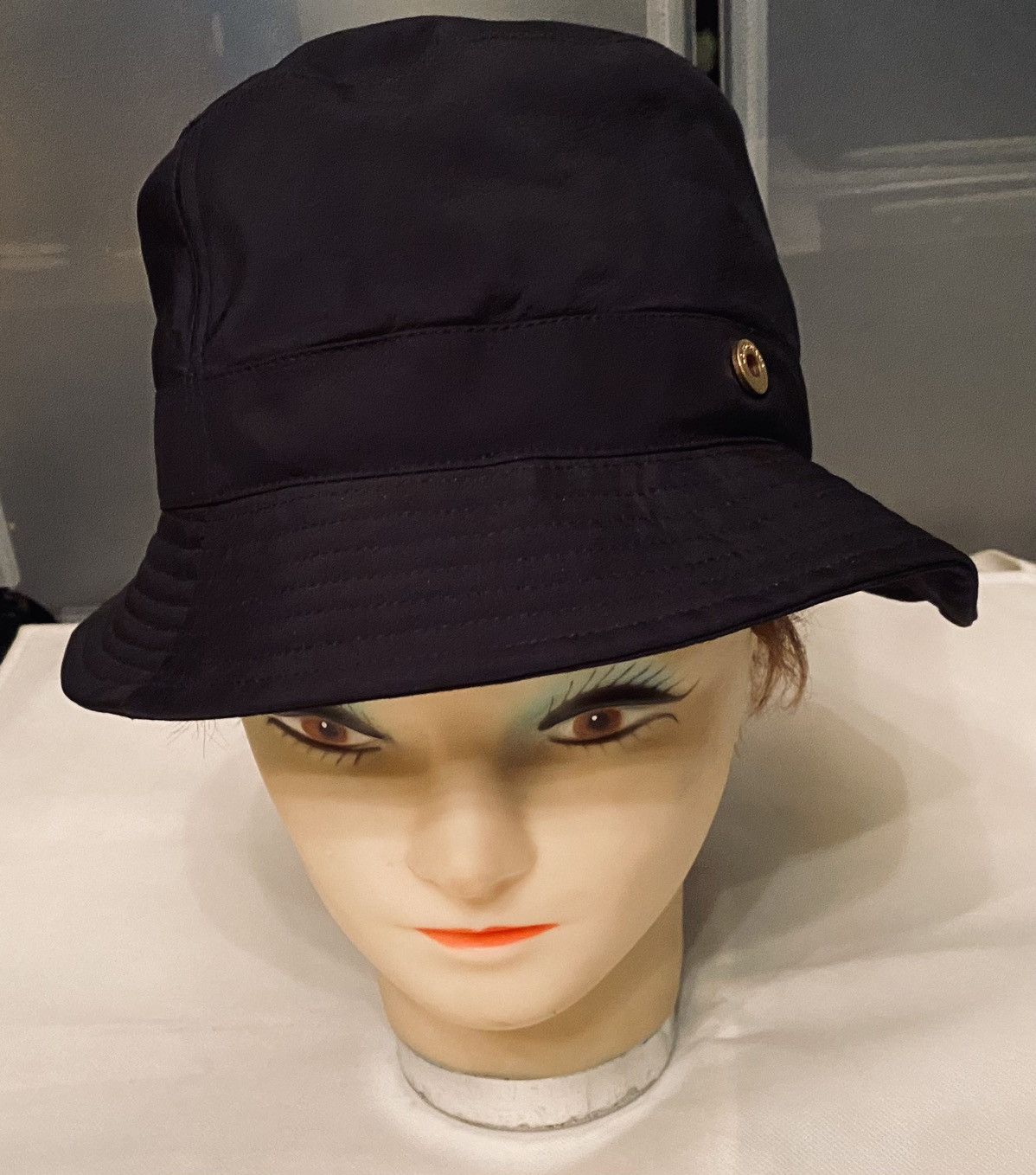 Loro Piana Loro Piana 🇮🇹 black stormsystem Sally Techno bucket hat NEW Size ONE SIZE - 4 Thumbnail