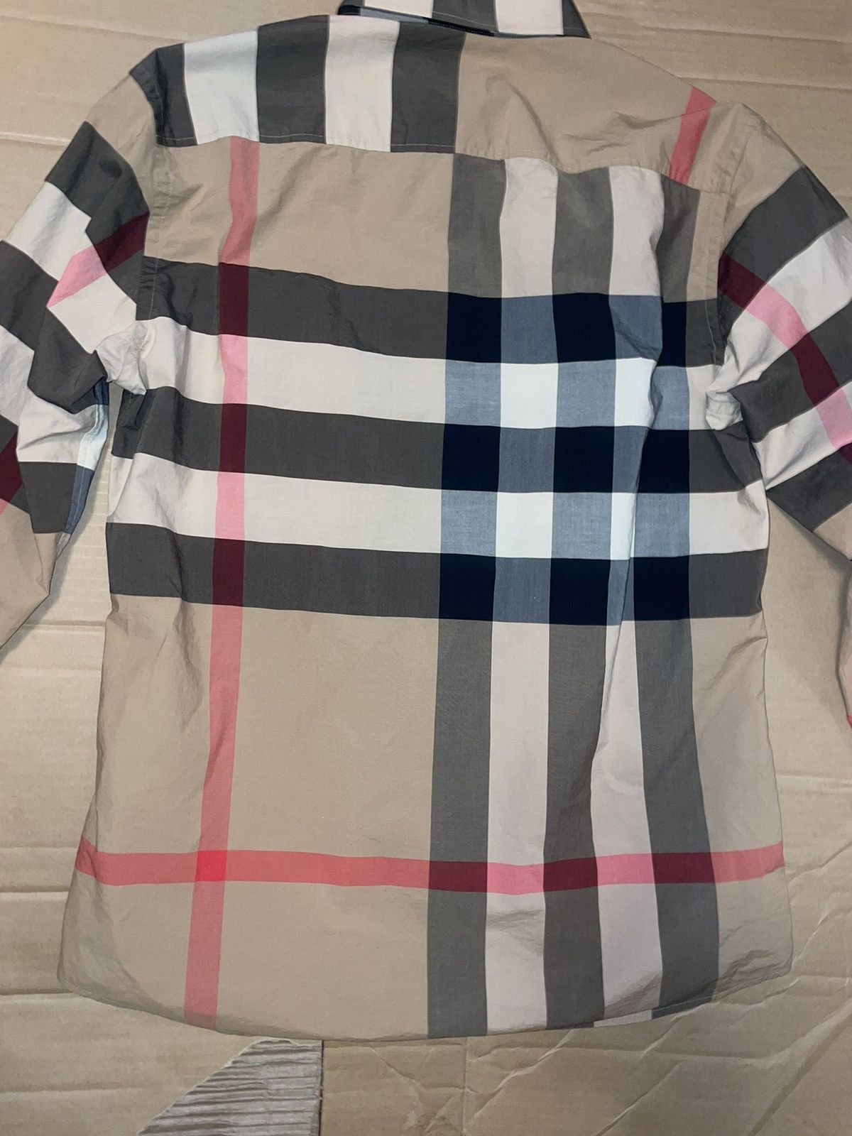 Burberry Burberry Check Long Sleeve Size US L / EU 52-54 / 3 - 7 Thumbnail