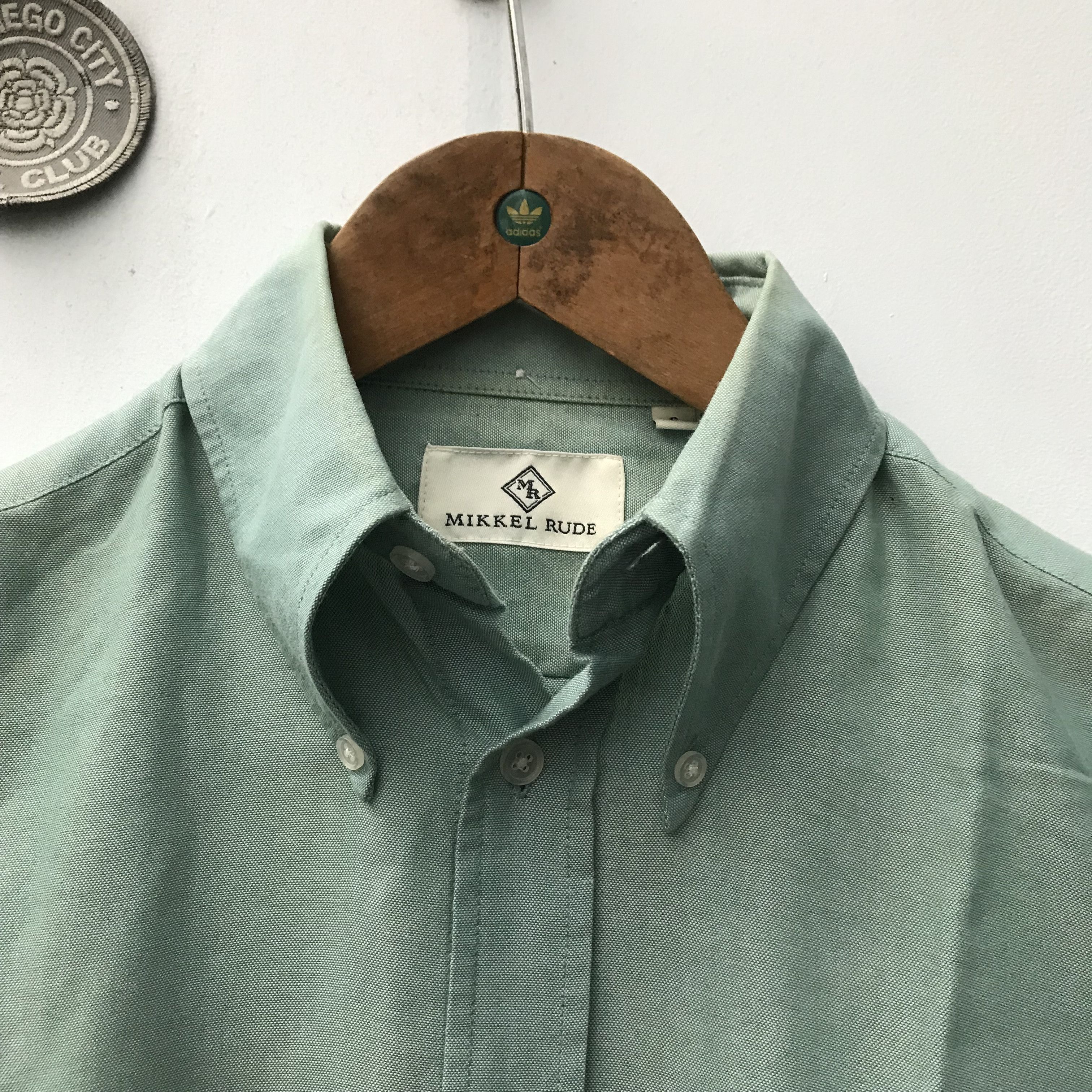 Vintage Vintage Mikkel Rude British Trimfit oxford Long Sleeves Size US S / EU 44-46 / 1 - 2 Thumbnail