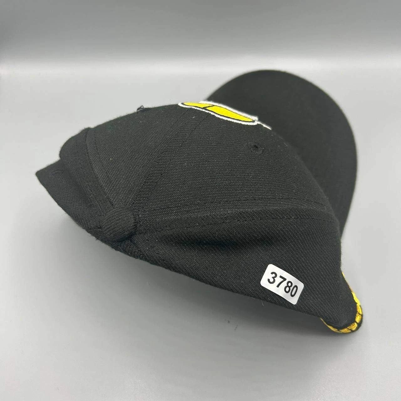 New Era Pittsburgh Steelers Hat Men S-M Black NFL Stretch Fitted Cap Size ONE SIZE - 9 Thumbnail