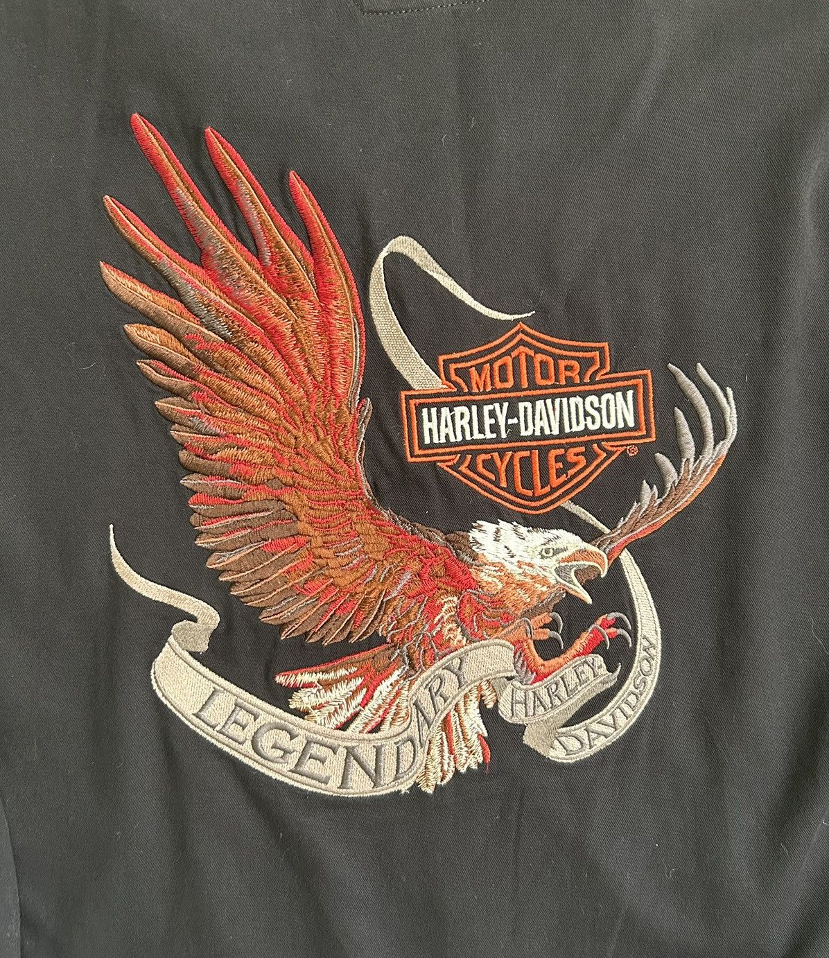 Harley Davidson Embroidered Harley Davidson button up Long sleeve Size US M / EU 48-50 / 2 - 3 Thumbnail