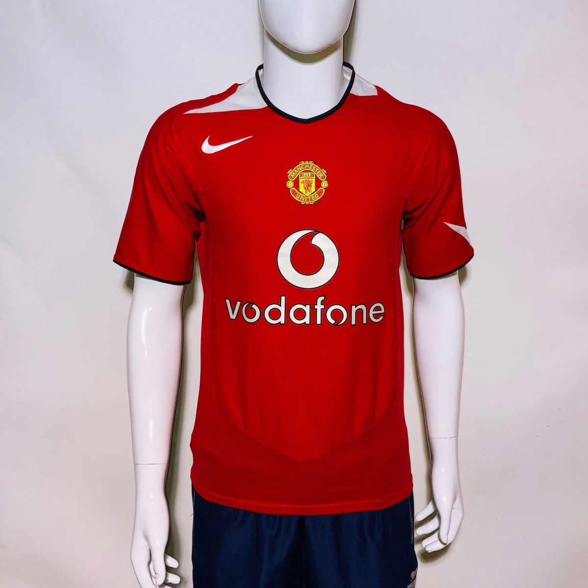 Nike 2004-05 manchester united home nike 118834 Size US S / EU 44-46 / 1 - 1 Thumbnail