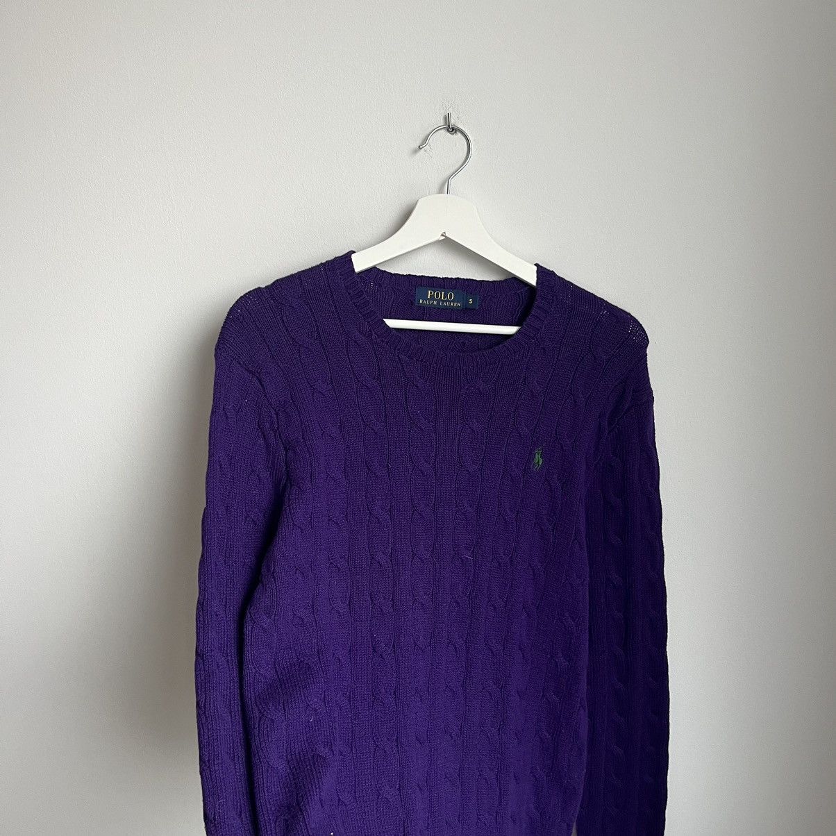 Polo Ralph Lauren Polo Ralph Lauren Purple Sweater S Size S / US 4 / IT 40 - 3 Thumbnail