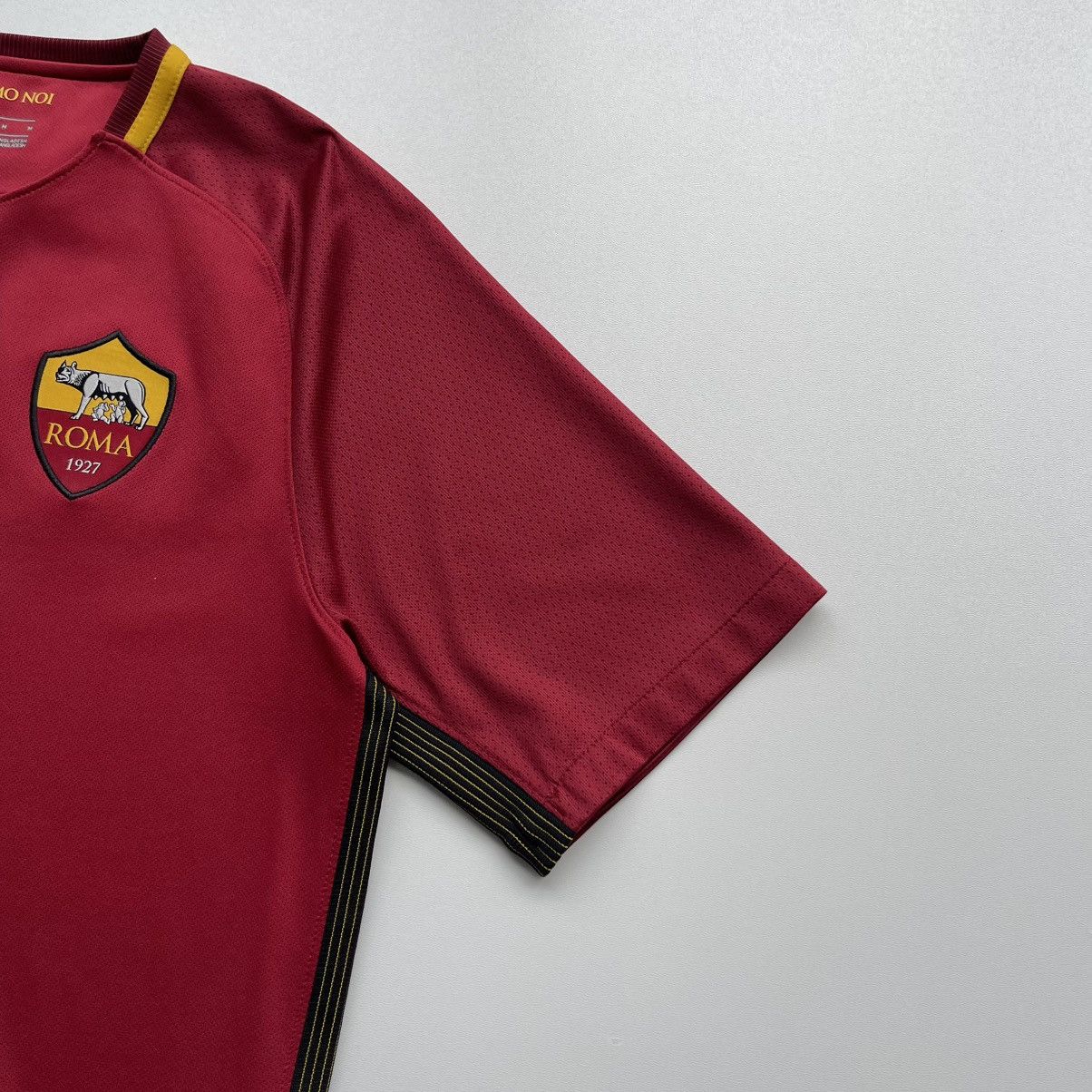 Nike Nike AS Roma 2017/2018 Home Jersey #6 STROOTMAN Serie A Rare Size US M / EU 48-50 / 2 - 5 Thumbnail