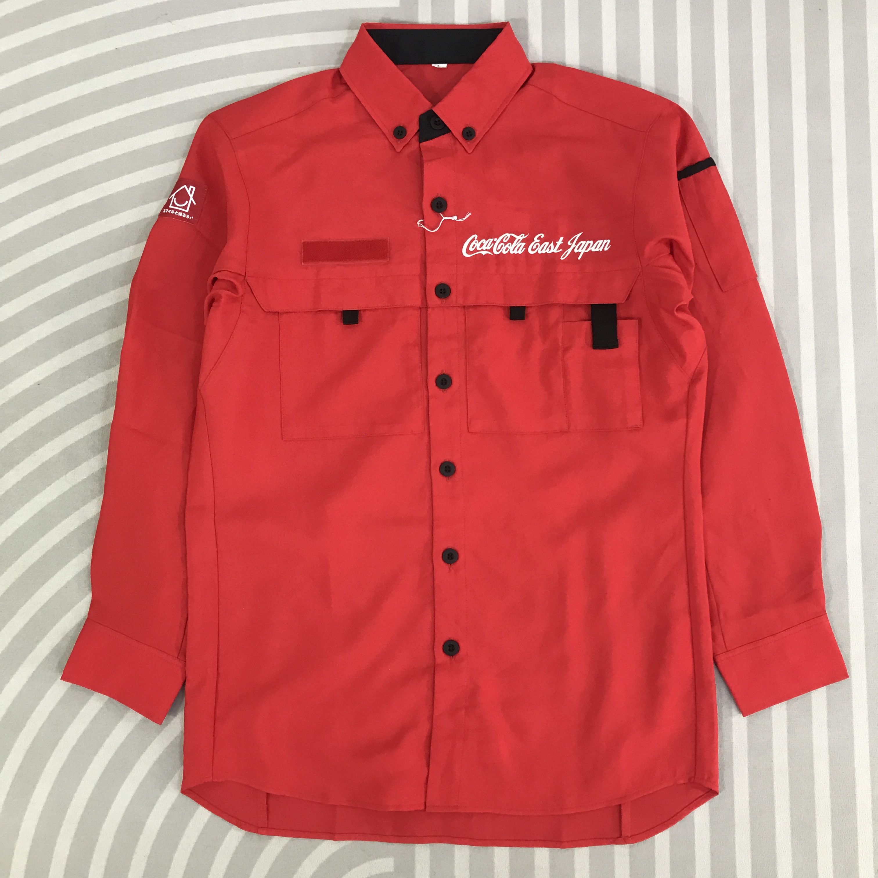 Coca Cola Vintage Coca Cola East Japan button up Shirt K117B3 Size US L / EU 52-54 / 3 - 3 Thumbnail