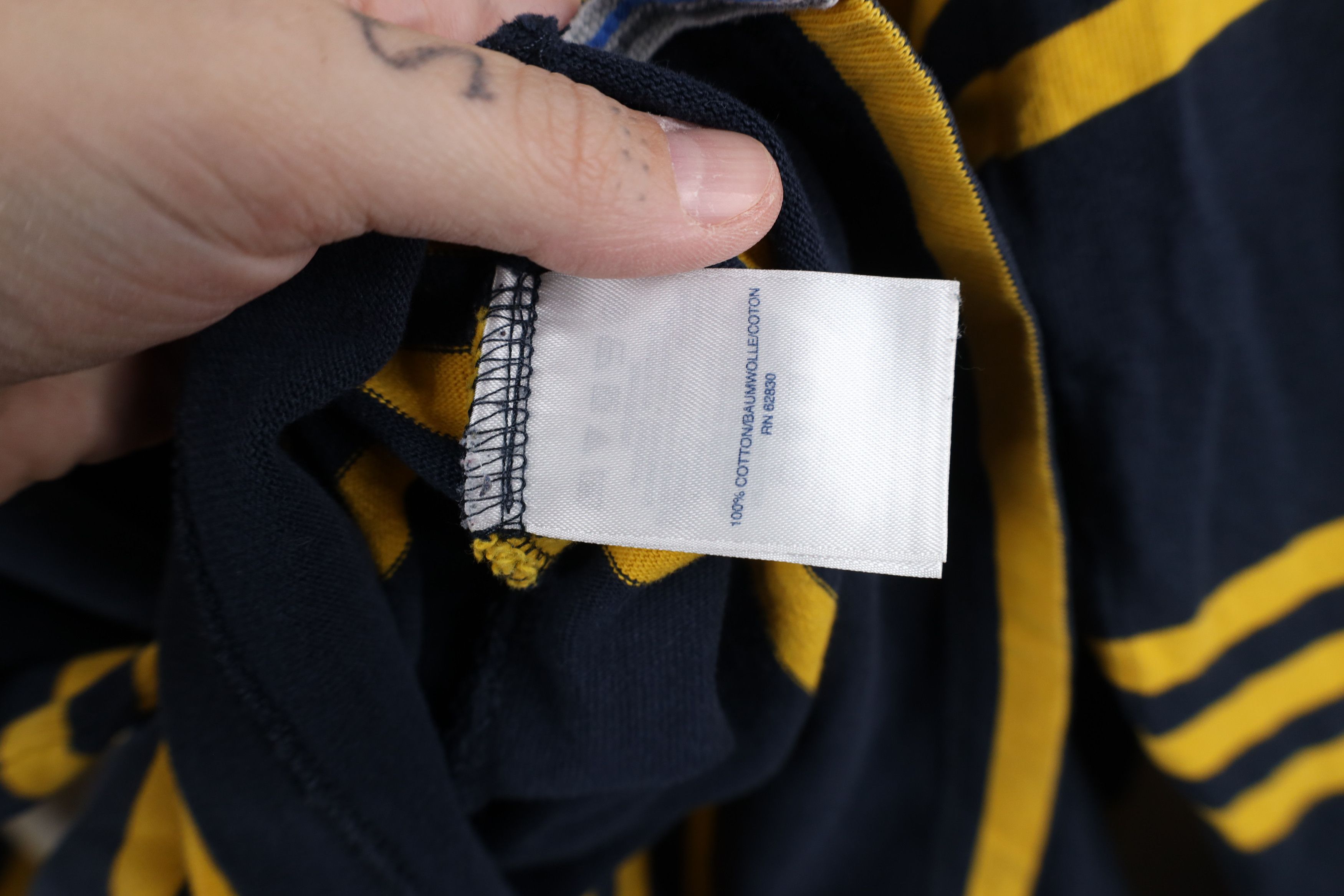 Lands' End Vintage 90s Lands End Heavyweight Long Sleeve Polo Shirt Size US XL / EU 56 / 4 - 11 Thumbnail