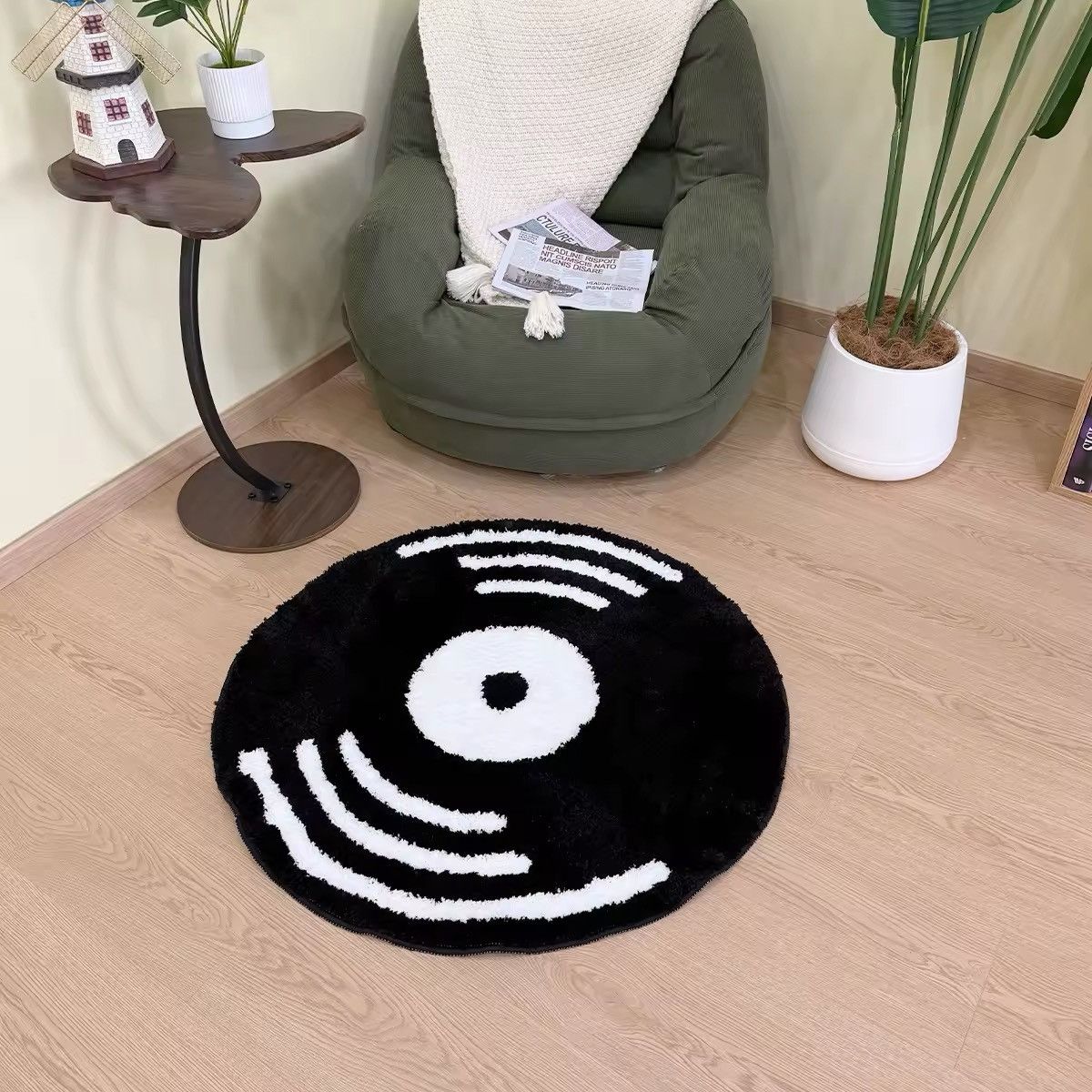 Other Vinyl Record Home Decoration Handmade Tufted Carpet Rug Size ONE SIZE - 4 Thumbnail
