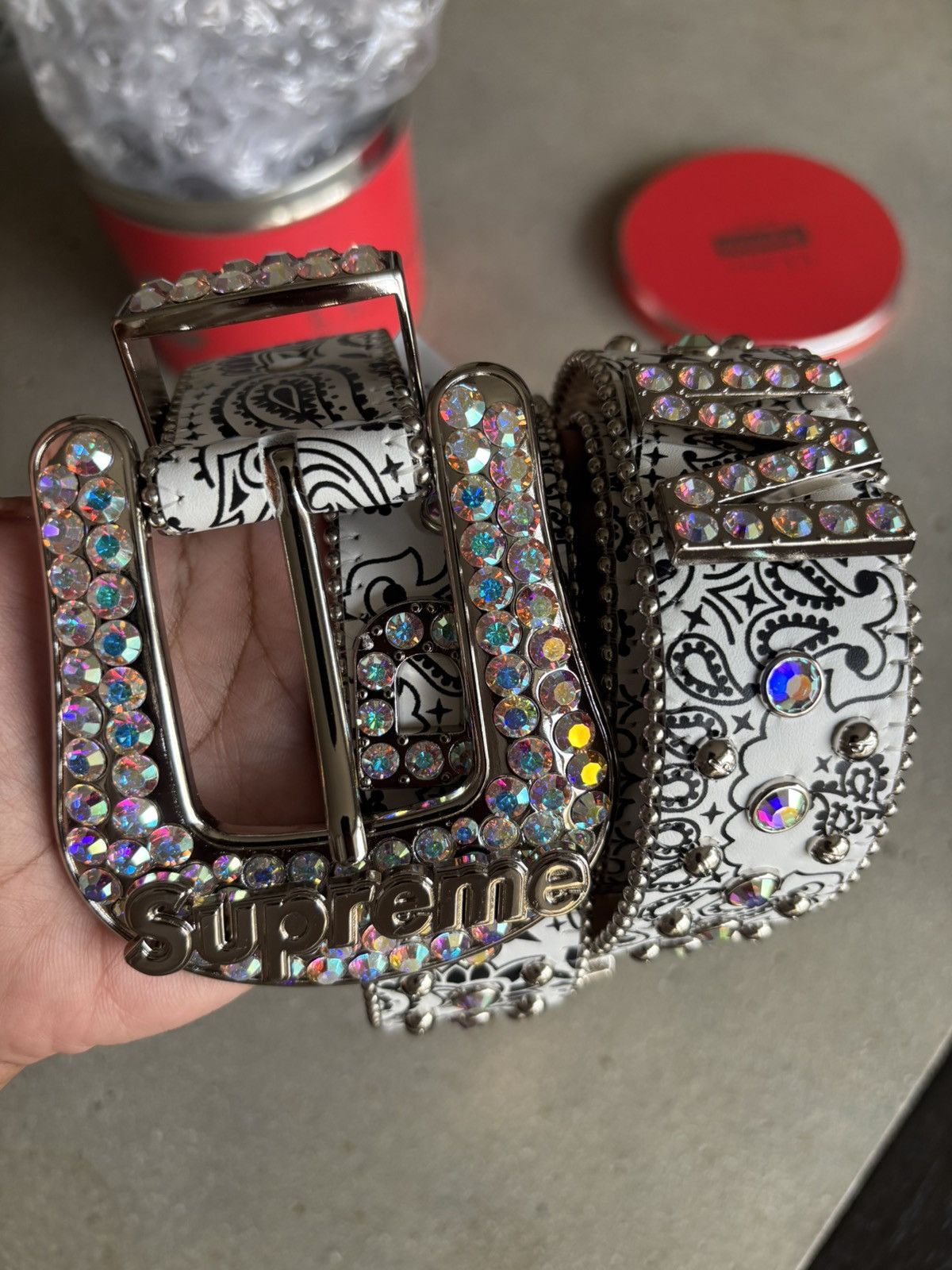Supreme Supreme B.B. Simon Bandana Belt Size 36 - 1 Thumbnail
