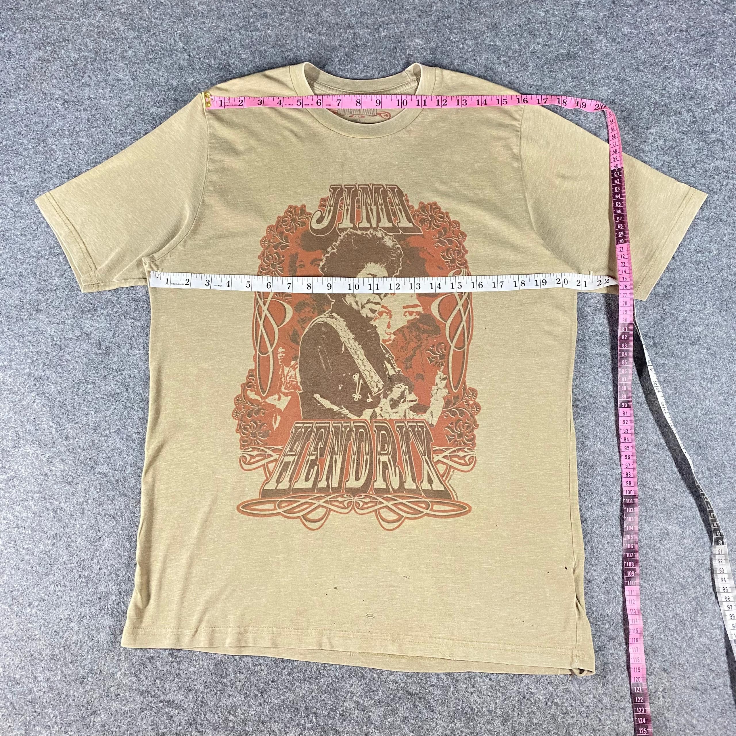 Rap Tees Jimi Hendrix Rapper Tshirt Size US L / EU 52-54 / 3 - 3 Thumbnail