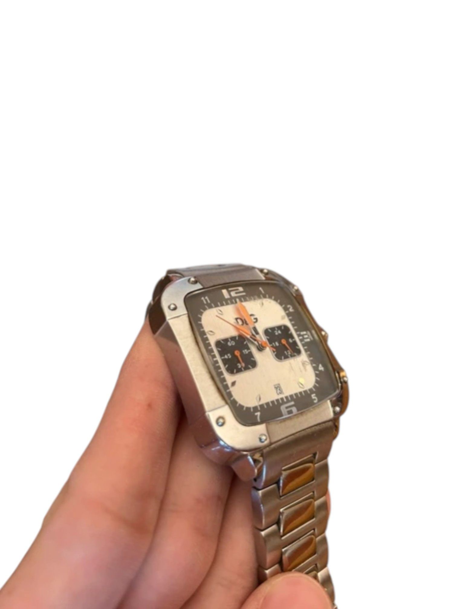 Dolce & Gabbana D&G Time Square Chronograph Watch with Box and Pouch Size ONE SIZE - 3 Thumbnail
