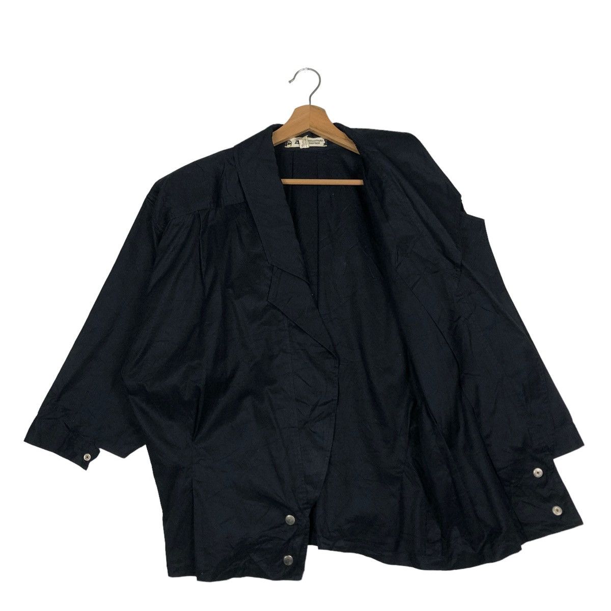Kansai Yamamoto 🔥VINTAGE CROPPED BIKER JACKET KANSAI YAMAMOTO EYES Size US S / EU 44-46 / 1 - 11 Thumbnail