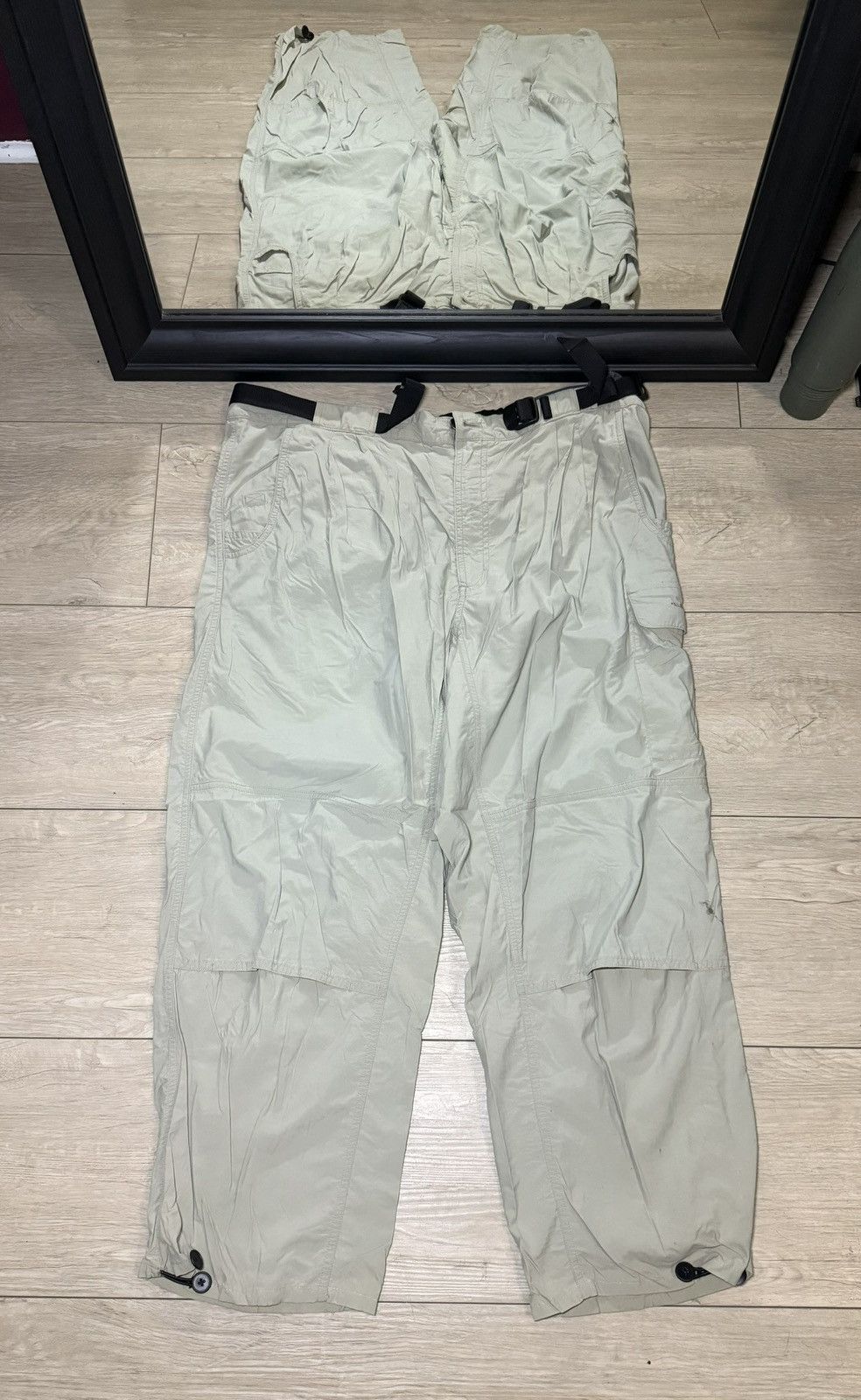 Other Y2K 2000s Nylon Parachute Style Cargo Pants Size US 36 / EU 52 - 1 Thumbnail