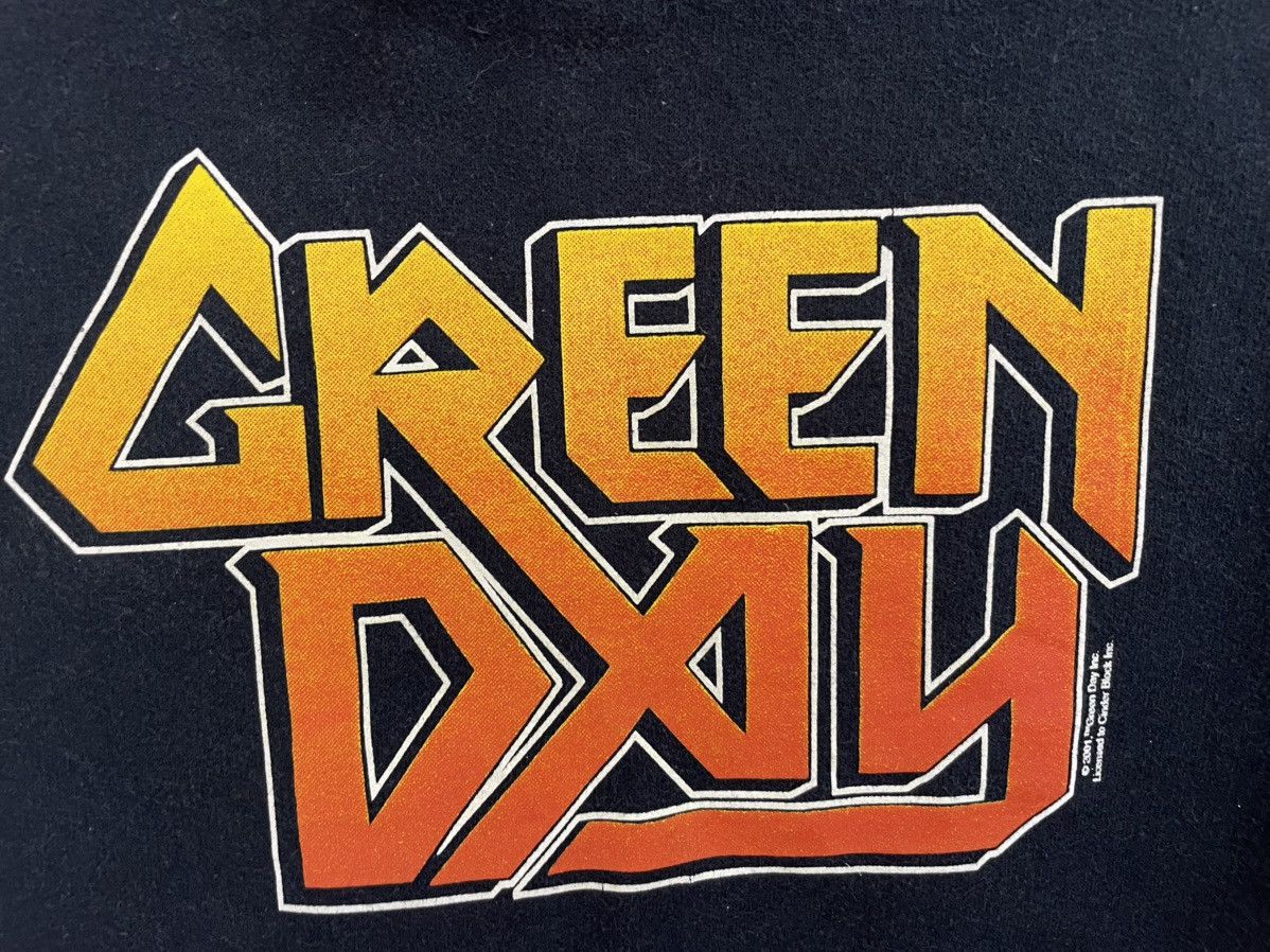 Band Tees Vintage Y2K Green Day punk rock band hoodie Size US L / EU 52-54 / 3 - 4 Thumbnail