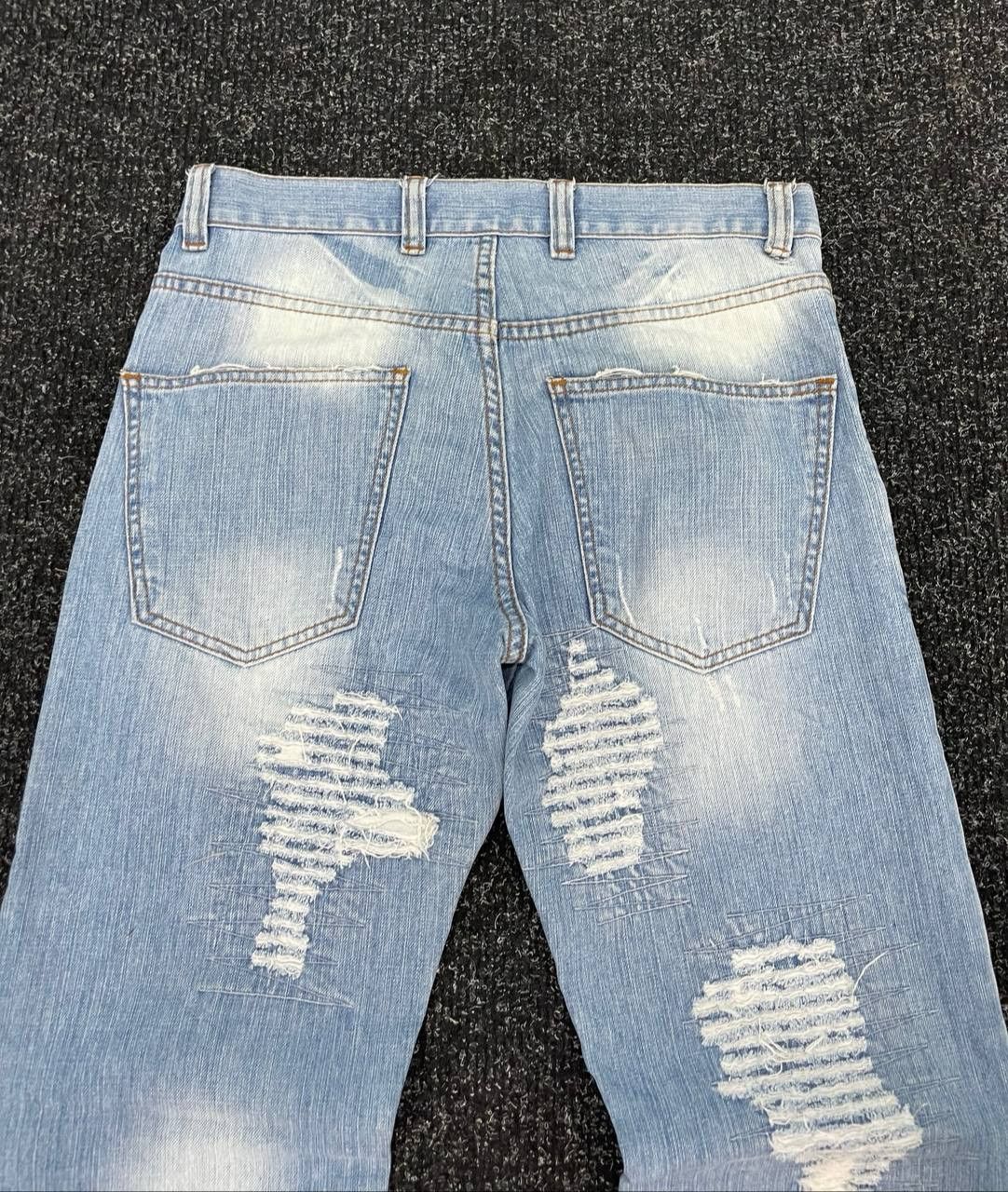 Hysteric Glamour × If Six Was Nine × Le Grande Bleu (L.G.B.) VINTAGE: • HYSTERIC GLAMOUR BALENCIAGA STYLE FLARED PANTS Size US 32 / EU 48 - 3 Thumbnail