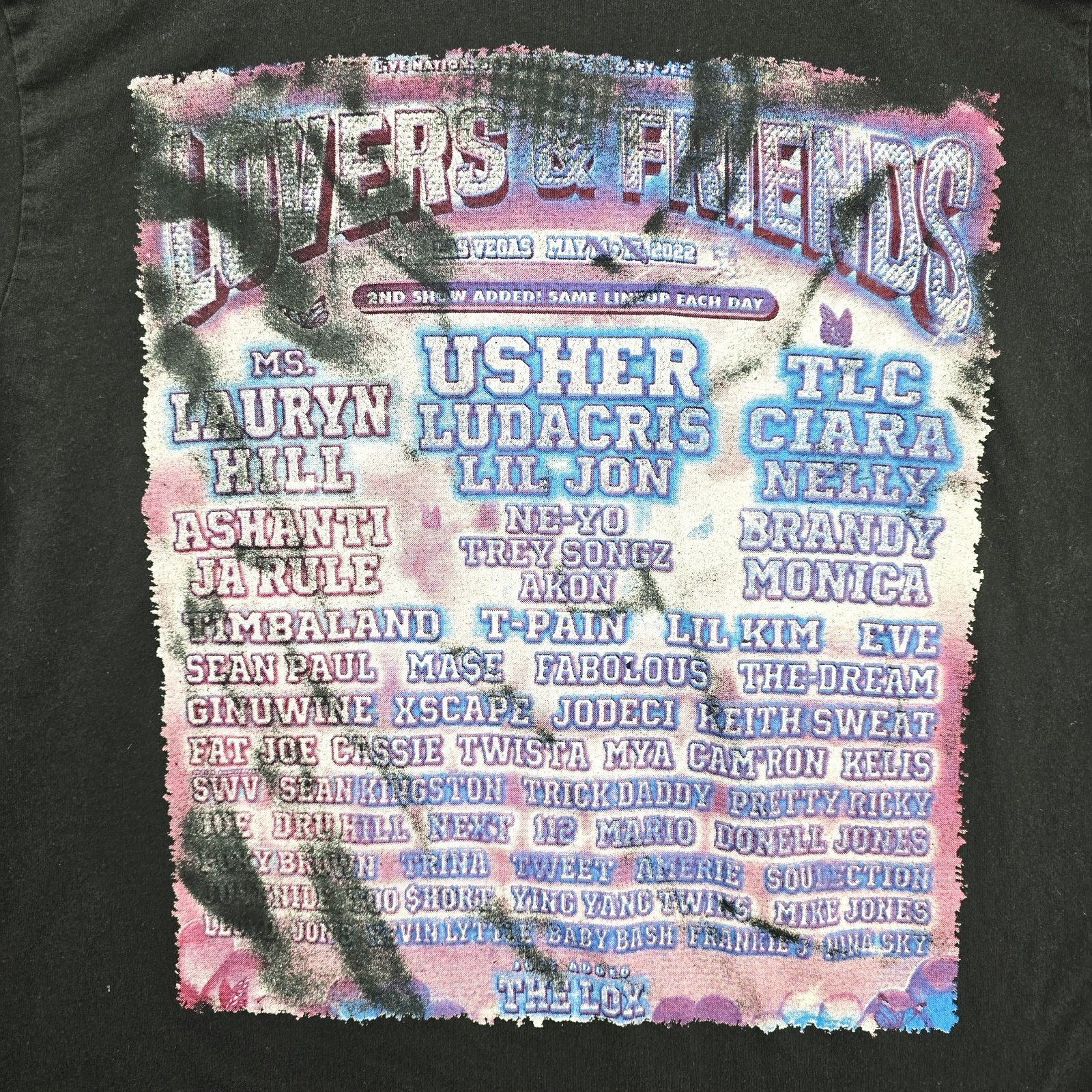 Other Lovers & Friends Las Vegas Shirt XL Usher Lauryn Hill TLC Size US XL / EU 56 / 4 - 6 Thumbnail