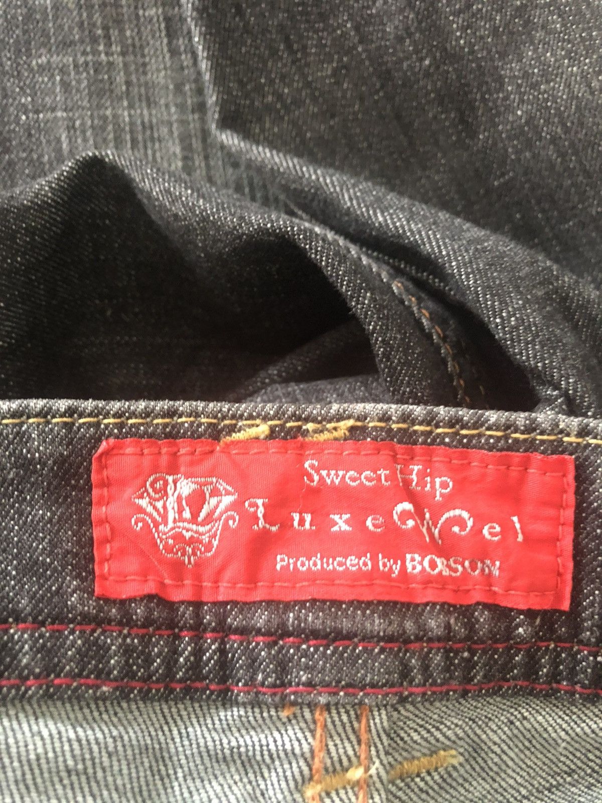If Six Was Nine Japanese Bobson Flared Jeans Distressed Size US 29 - 14 Thumbnail