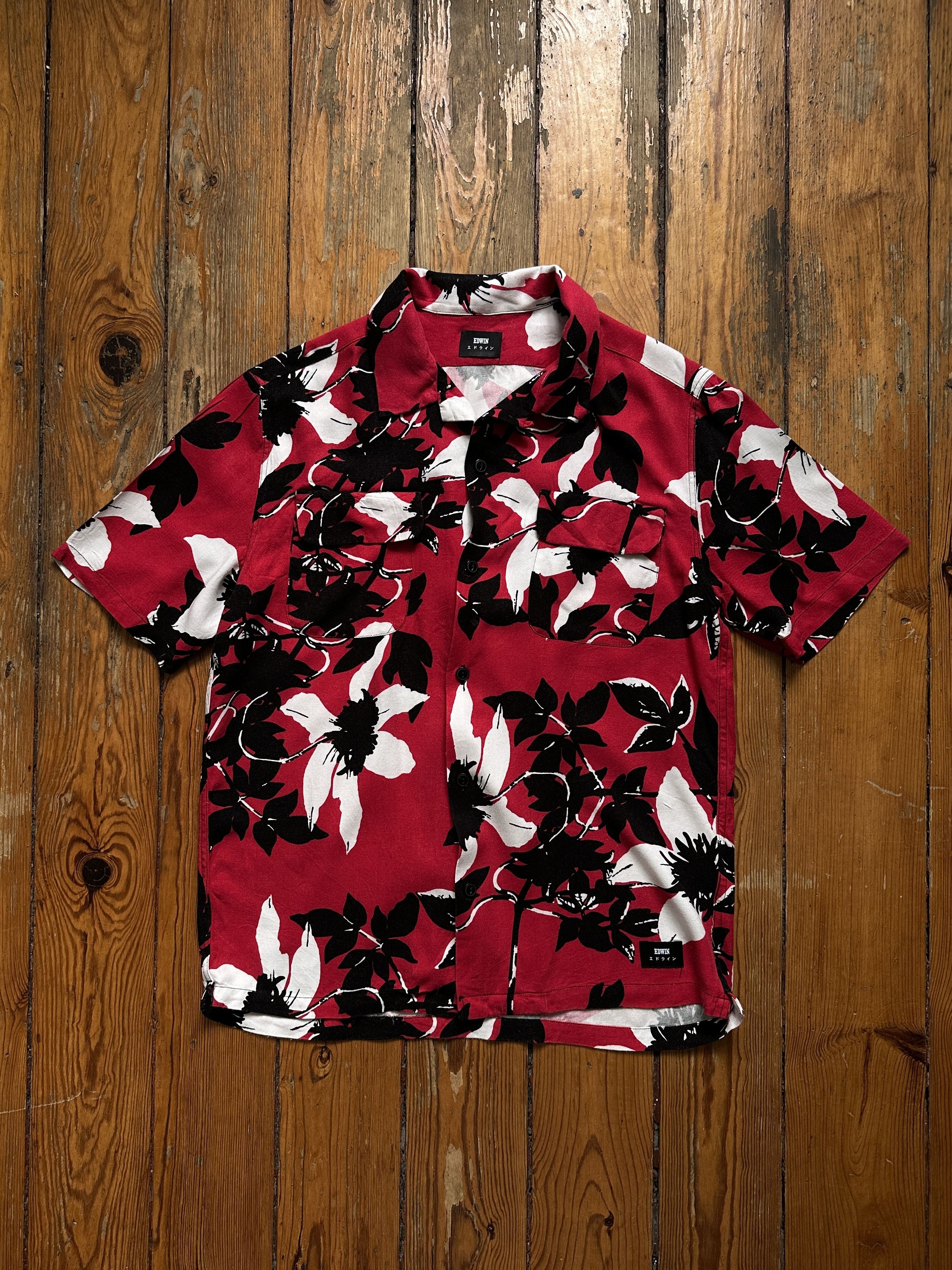 Edwin edwin hawaiian floral viscose shirt Size US S / EU 44-46 / 1 - 1 Thumbnail