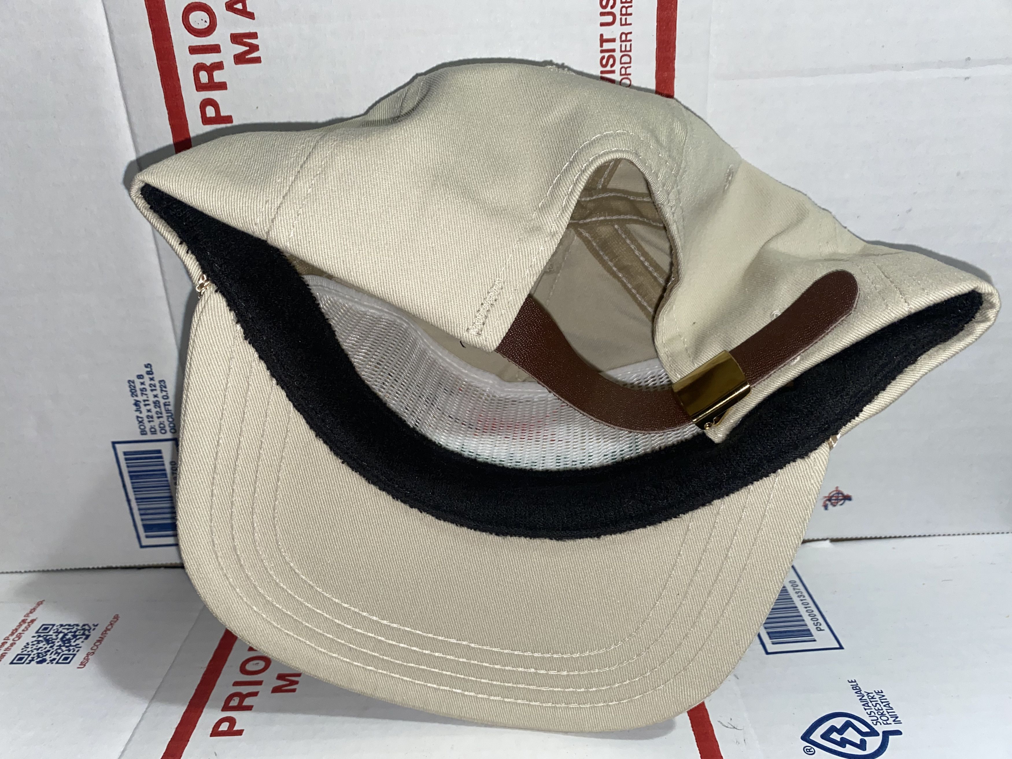 Vintage vtg Deer Trail Implement Inc. McPherson Kansas Hat Cap Co. ! Size ONE SIZE - 4 Thumbnail