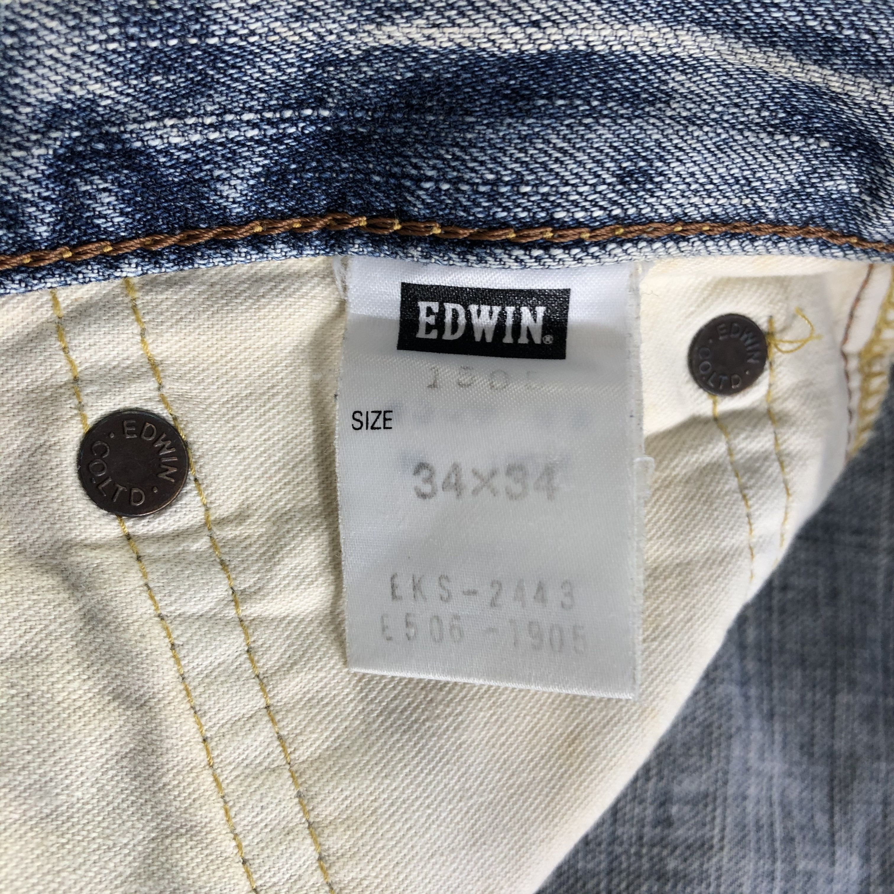 Edwin Vintage Edwin 505 Selvedge Jeans-JM3613 Size US 36 / EU 52 - 9 Thumbnail