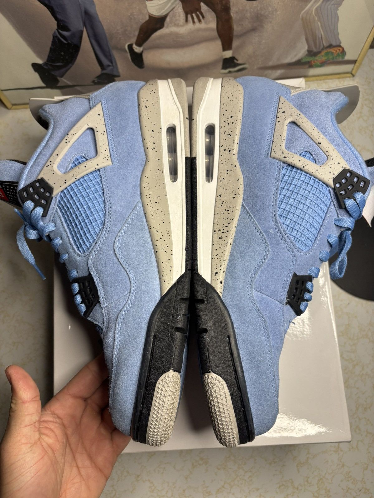 Jordan Brand Jordan Retro 4 “UNC” Size US 13 / EU 46 - 3 Thumbnail