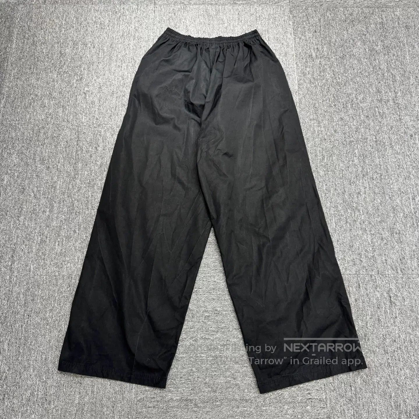 Balenciaga Balenciaga Solid Wide-Leg Casual Pants. Size 22" - 5 Thumbnail